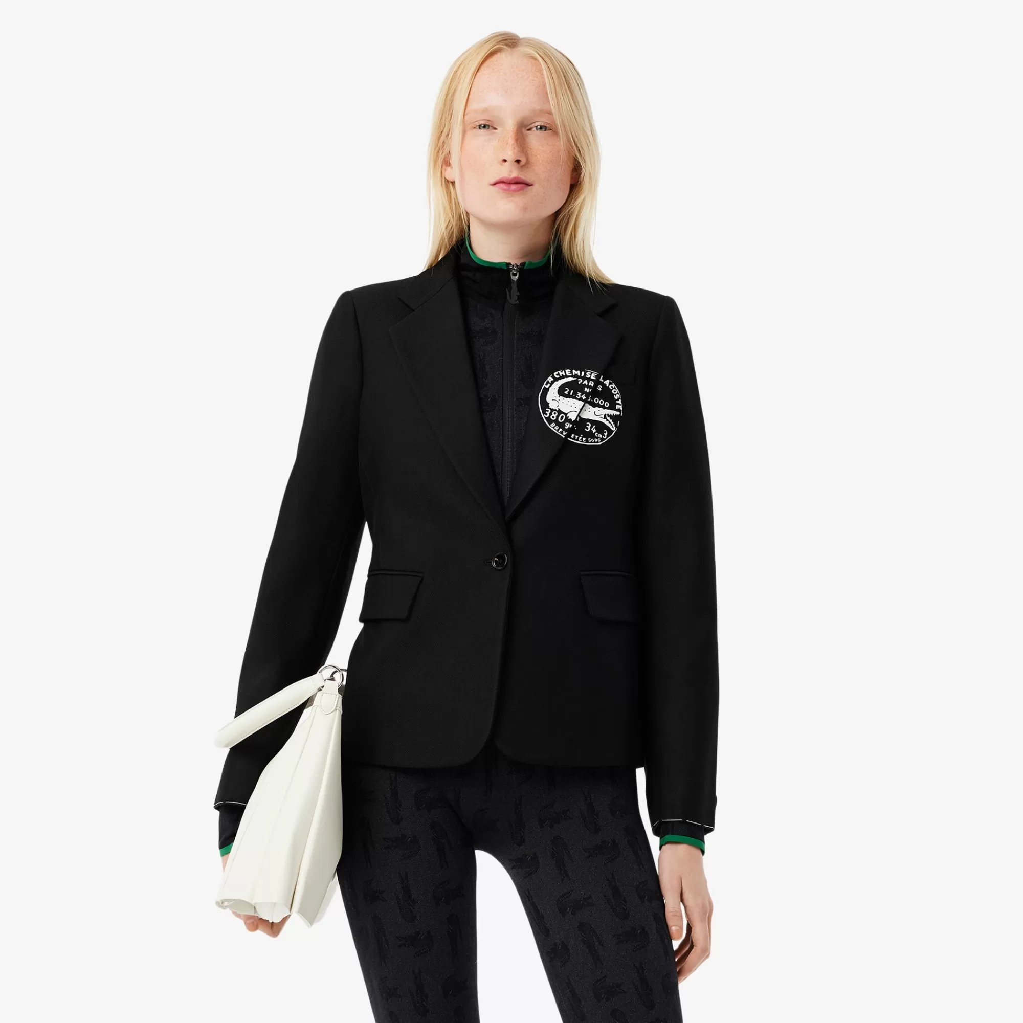 MULHER LACOSTE Blusões & Casacos^Blazer de Sarja FW24 Runway