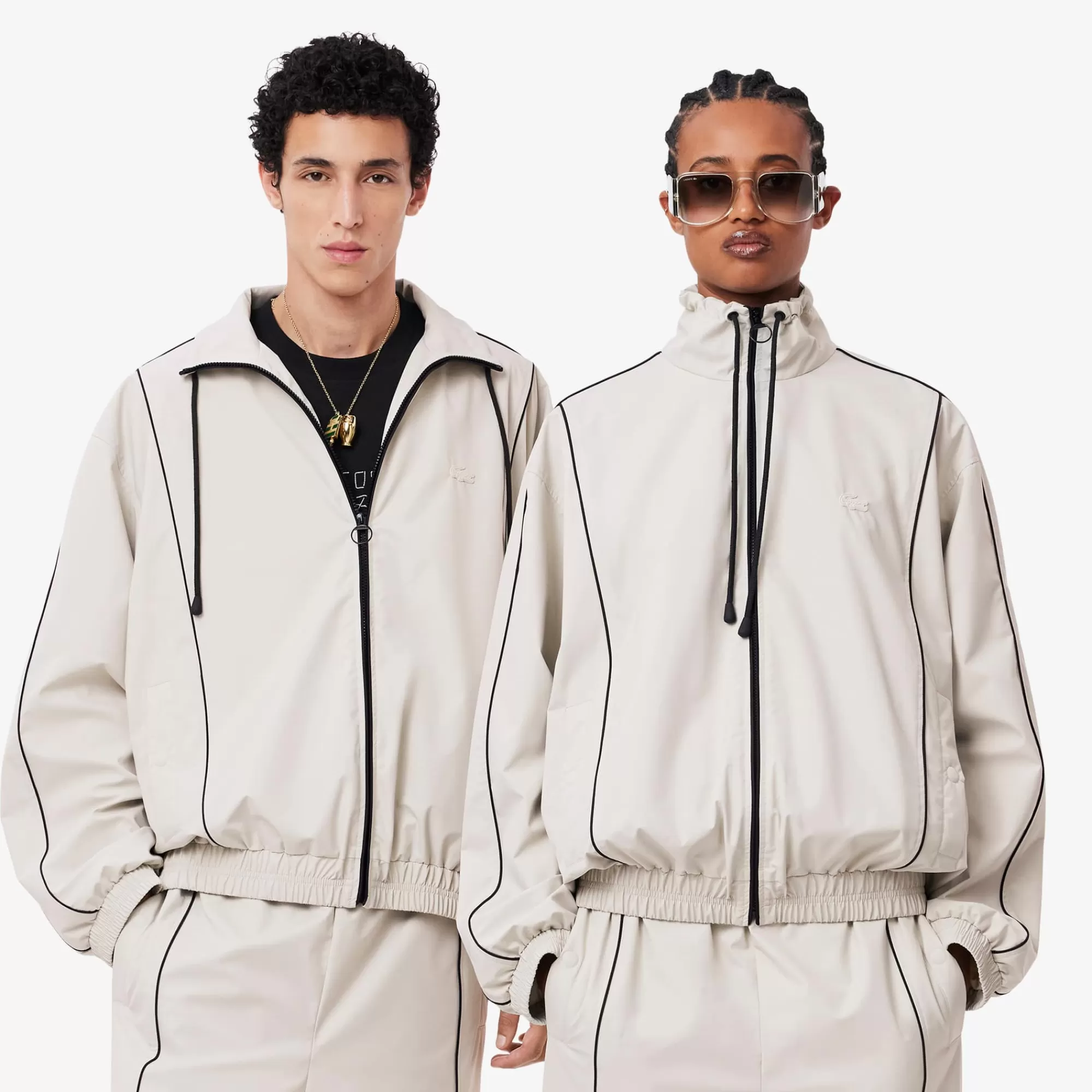 MULHER LACOSTE Blusões & Casacos | Blusões & Casacos^Blusão de Fato de Treino Oversize FW24 Runway