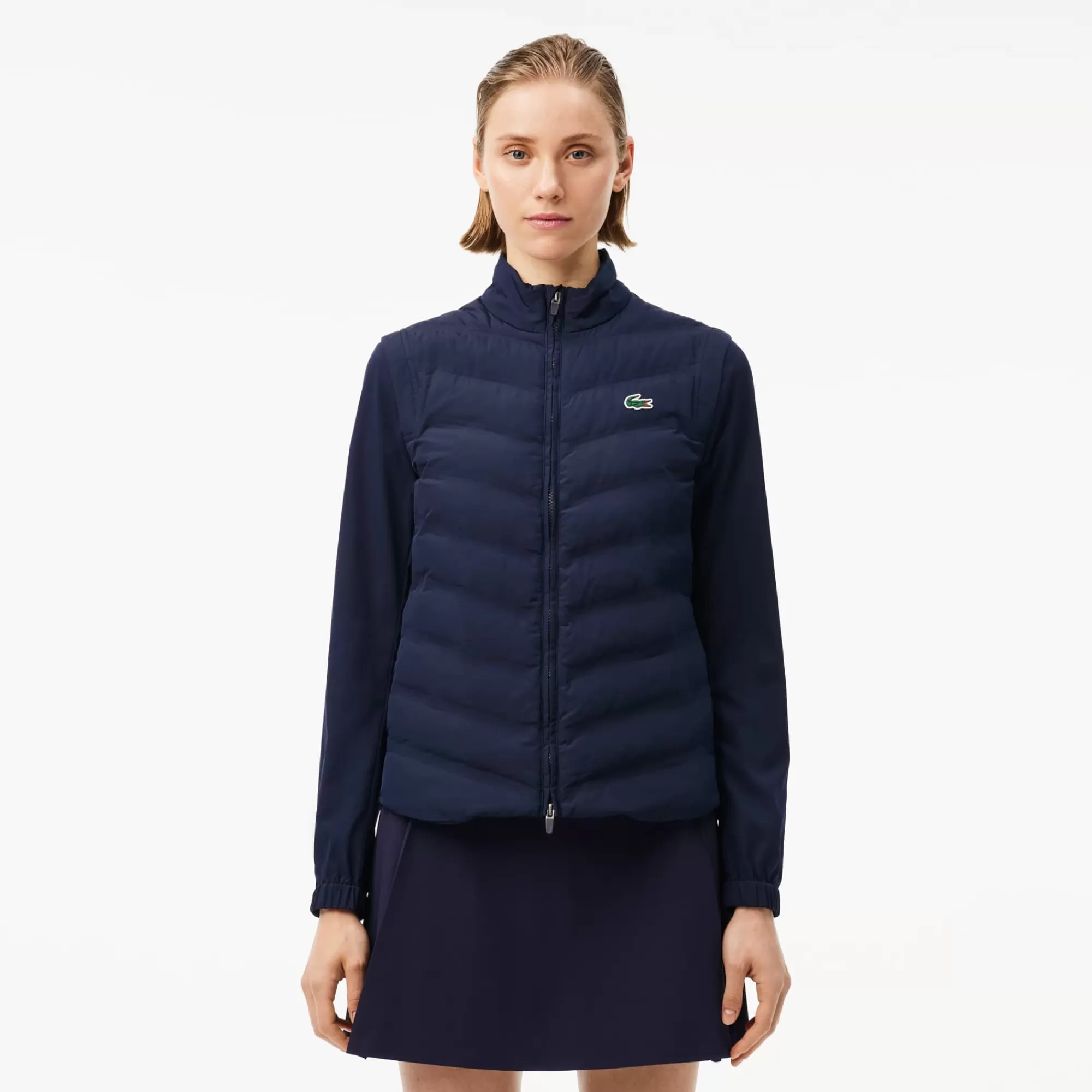 MULHER LACOSTE Roupa Deportiva Mulher | Blusões & Casacos^Blusão de Golf Acolchoado e Impermeável