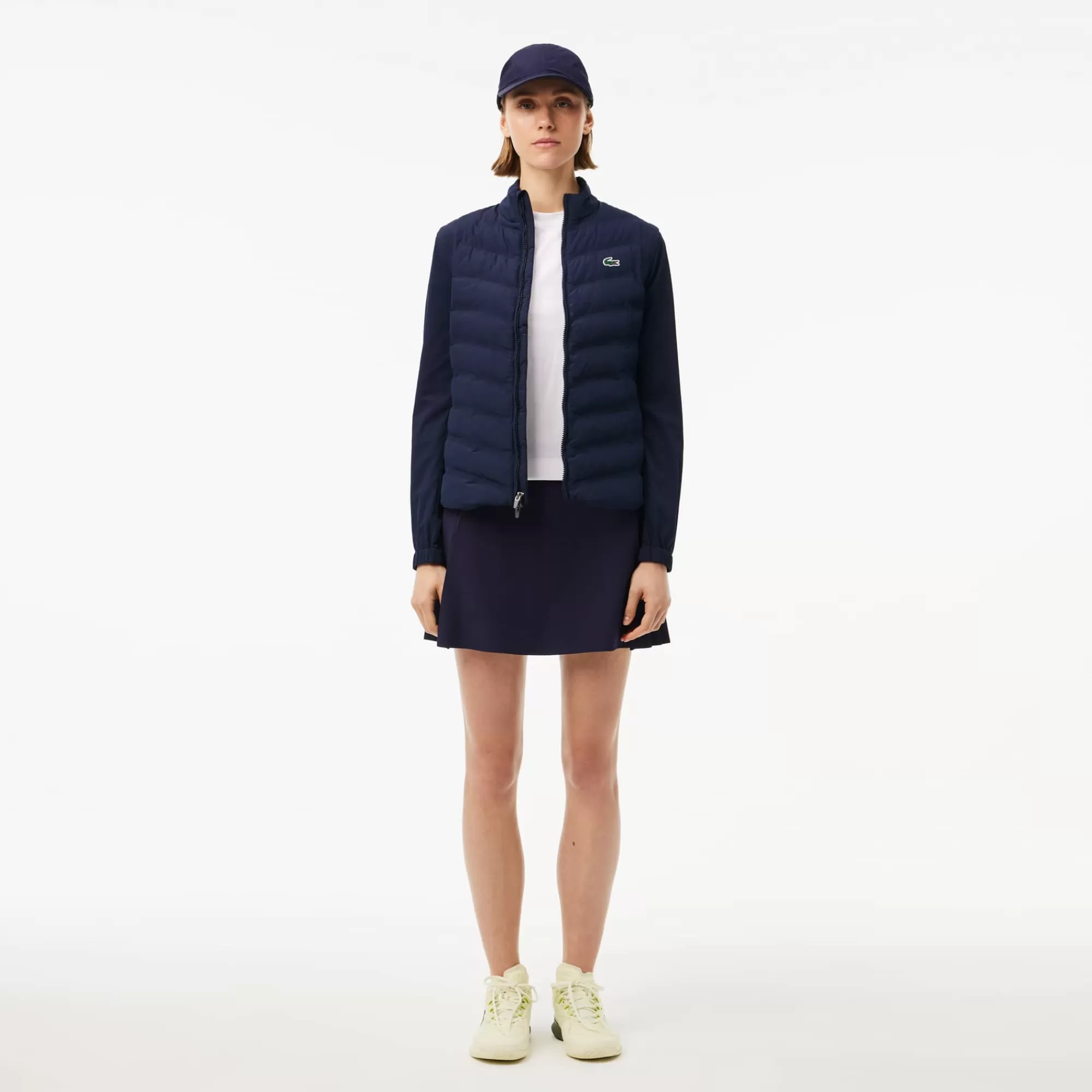 MULHER LACOSTE Roupa Deportiva Mulher | Blusões & Casacos^Blusão de Golf Acolchoado e Impermeável