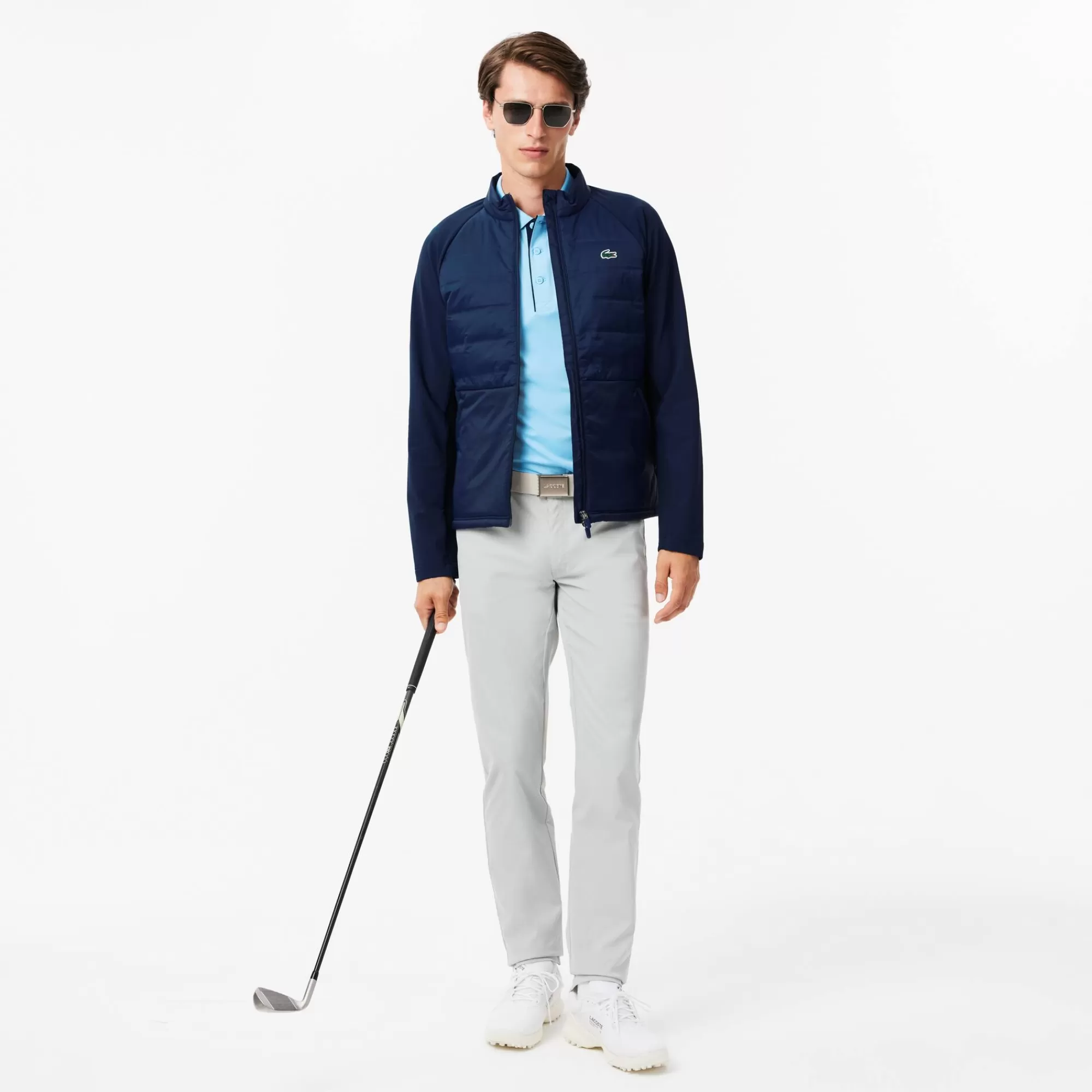 LACOSTE Golfe | Roupa Desportiva^Blusão de Golfe Acolchoado com Gola Alta