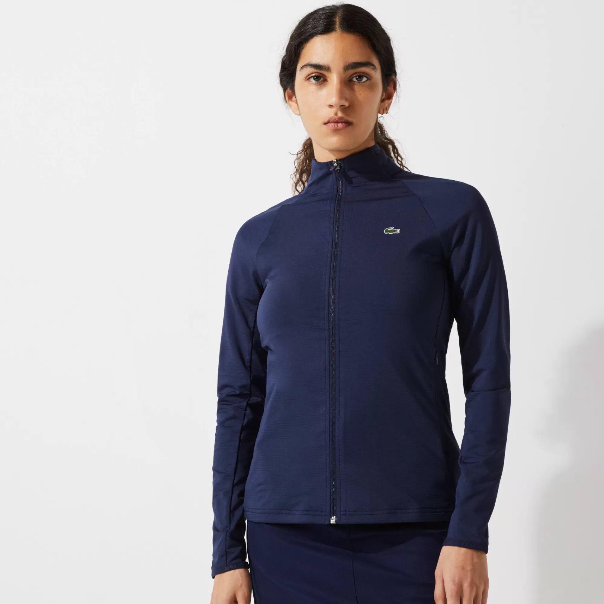 MULHER LACOSTE Roupa Deportiva Mulher | Blusões & Casacos^Blusão de ténis com zip ergonómico e respirável SPORT para rapaz