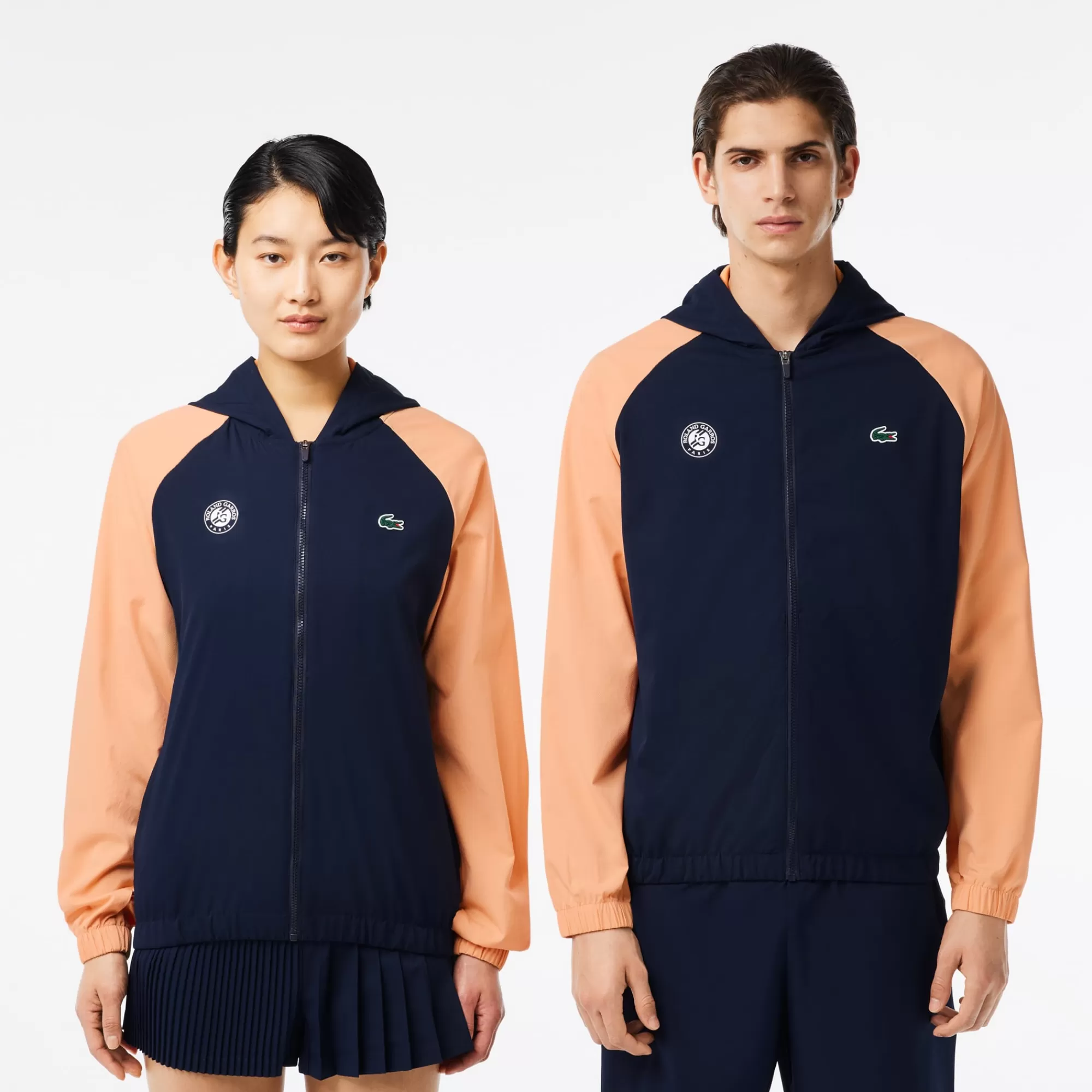 MULHER LACOSTE Ténis | Roupa Deportiva Mulher^Blusão Desportivo Ballboy Edição Roland-Garros