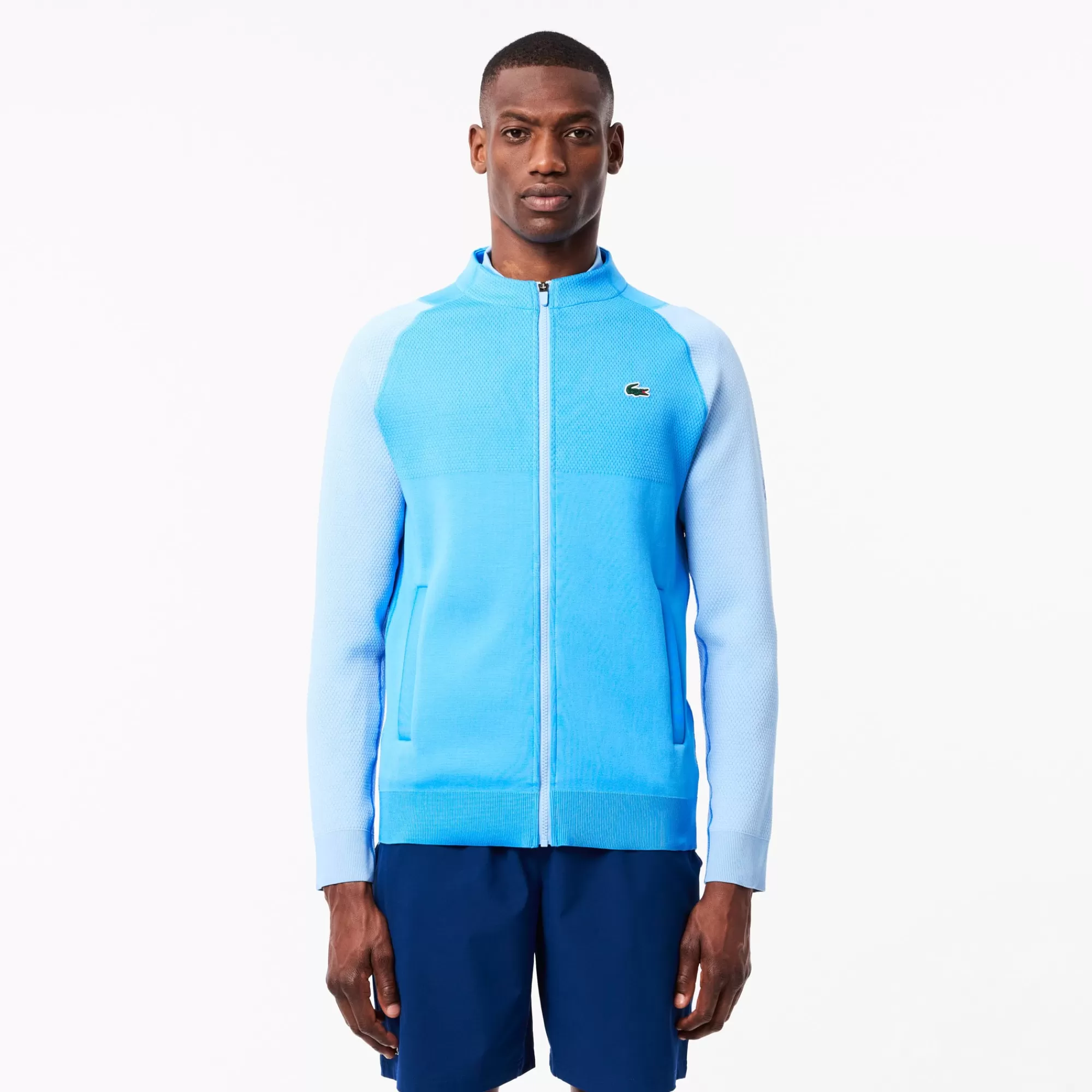 LACOSTE Ténis | Sweatshirt^Blusão Tennis x Novak Djokovic em Jacquard