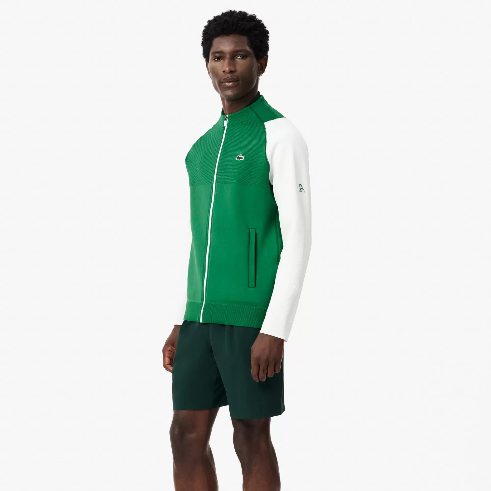 LACOSTE Ténis | Sweatshirt^Blusão Tennis x Novak Djokovic em Jacquard