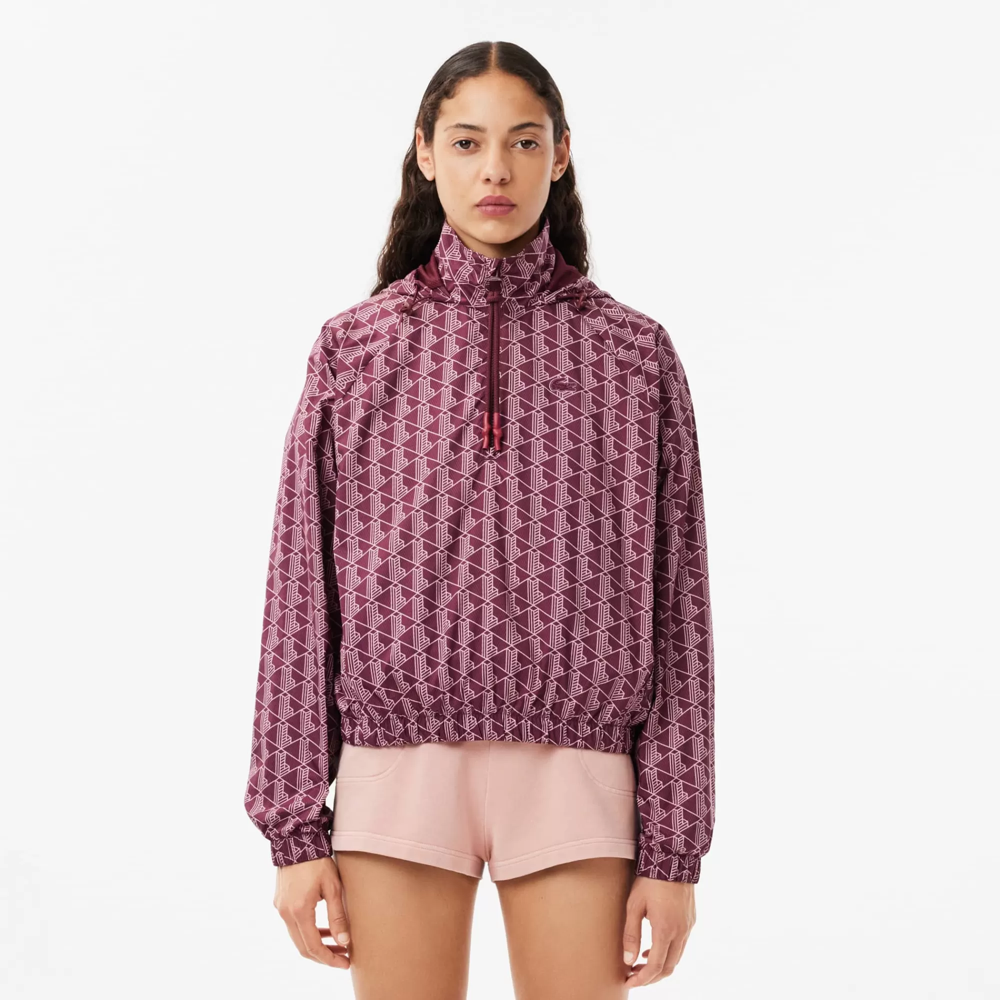 MULHER LACOSTE Blusões & Casacos^Blusão Oversize com Monograma