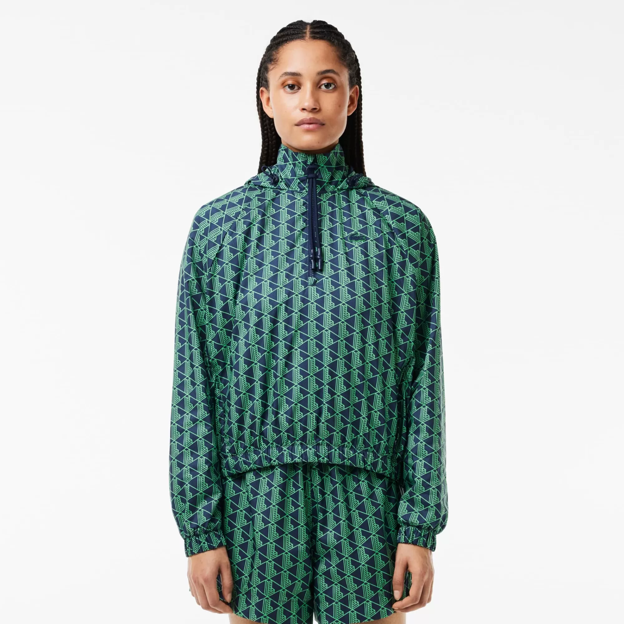 MULHER LACOSTE Blusões & Casacos^Blusão Oversize com Monograma