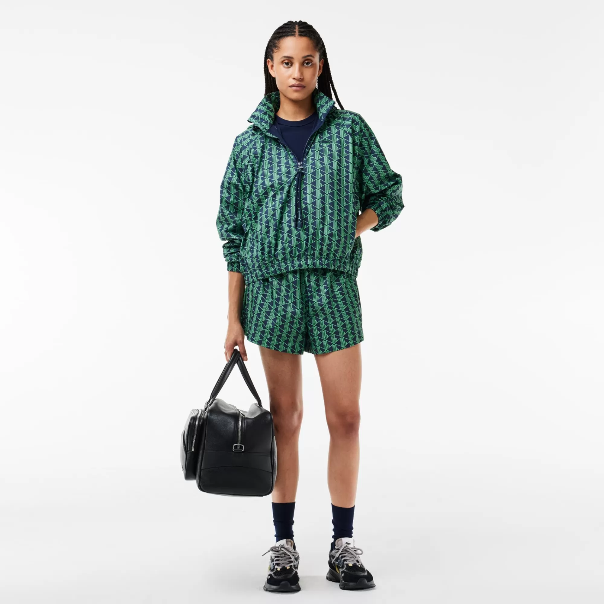 MULHER LACOSTE Blusões & Casacos^Blusão Oversize com Monograma