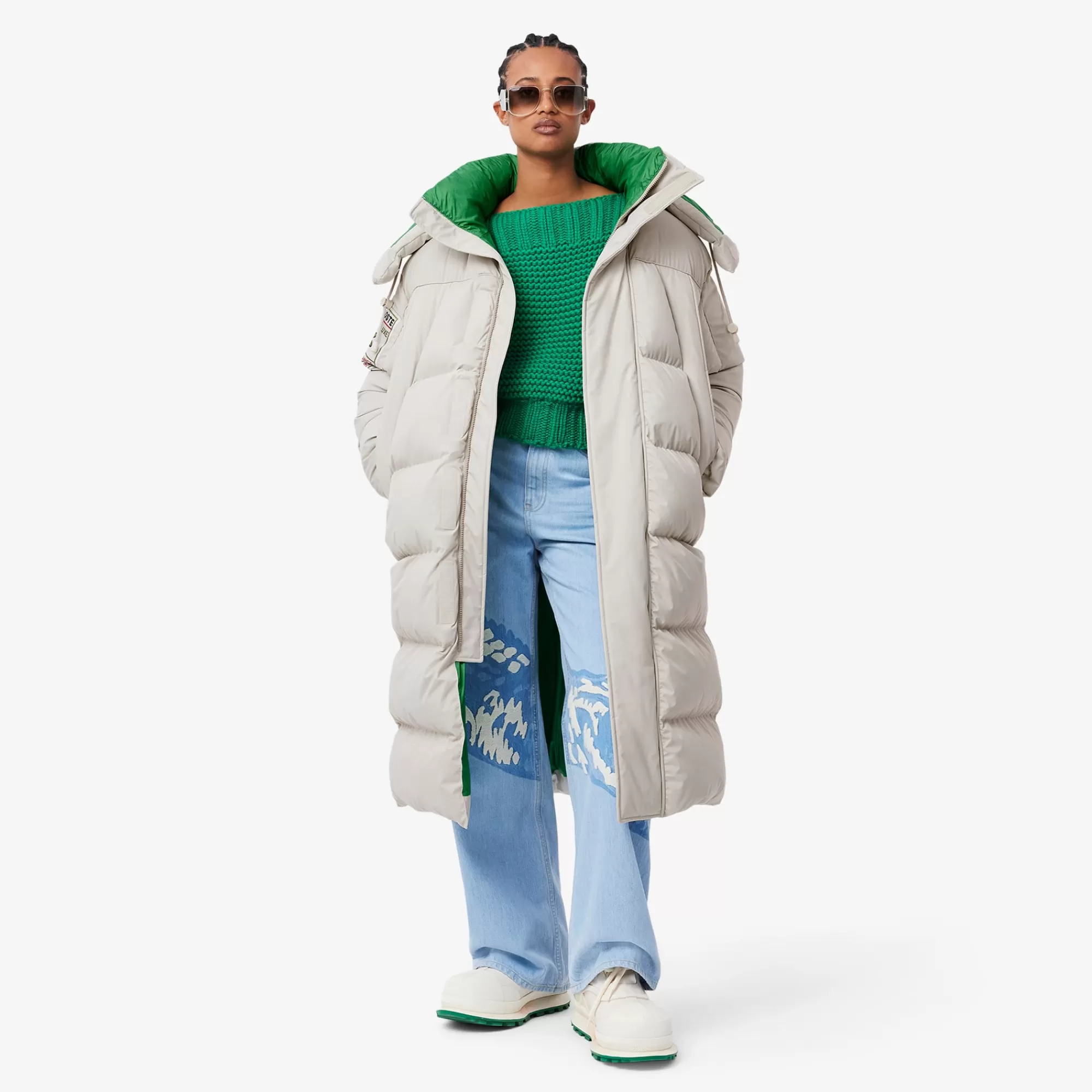 MULHER LACOSTE Blusões & Casacos | Blusões & Casacos^Blusão Puffer Oversize FW24 Runway