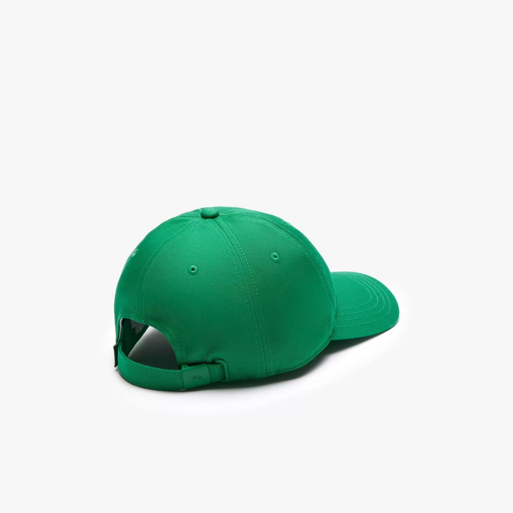 MULHER LACOSTE Luvas & Gorros | Bonés & Chapéus^Boné de Sarja de Algodão com Emblema de Crocodilo