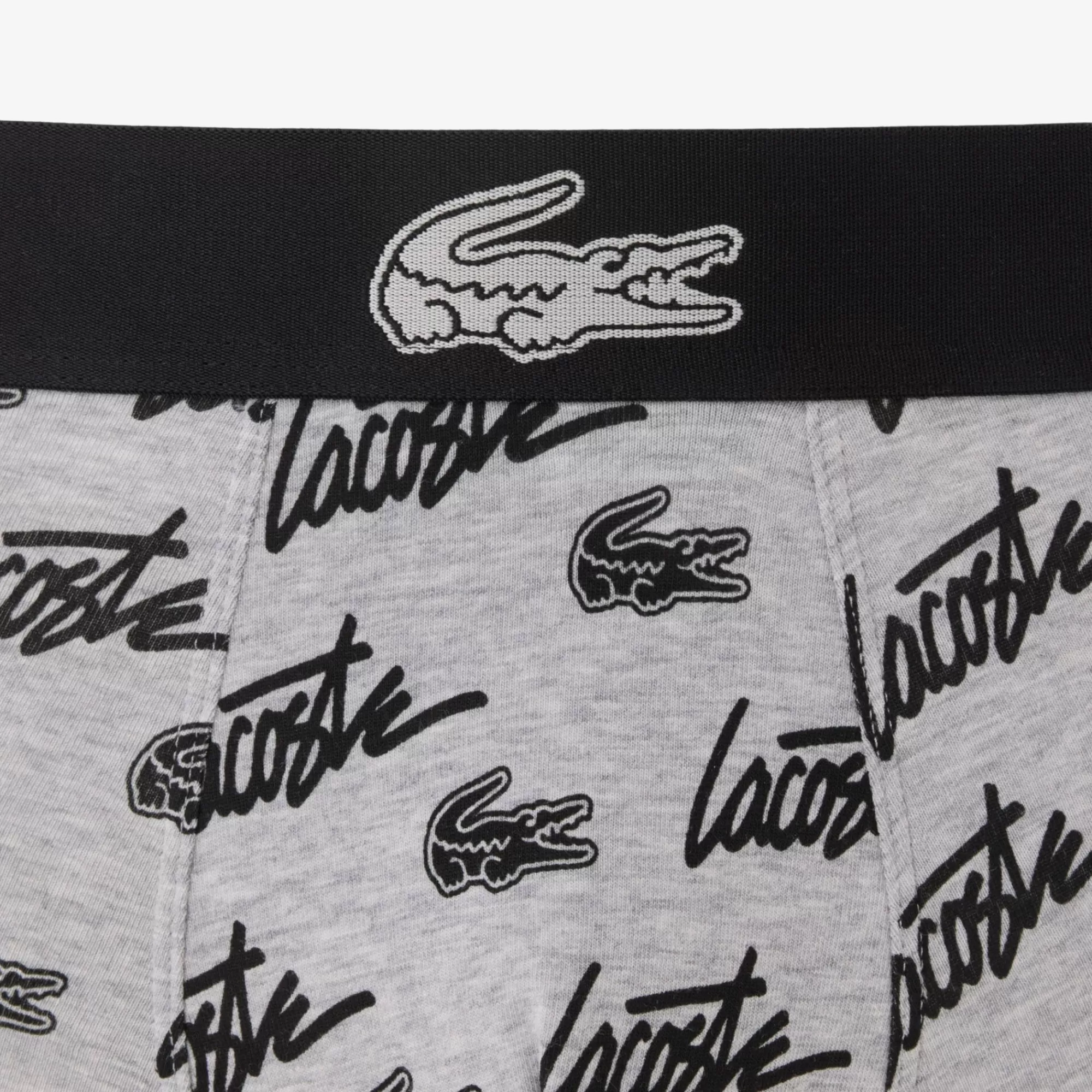 LACOSTE Roupa Interior | Roupa Interior & Roupa De Casa^Boxers de Algodão Elástico com Estampado em toda a Peça
