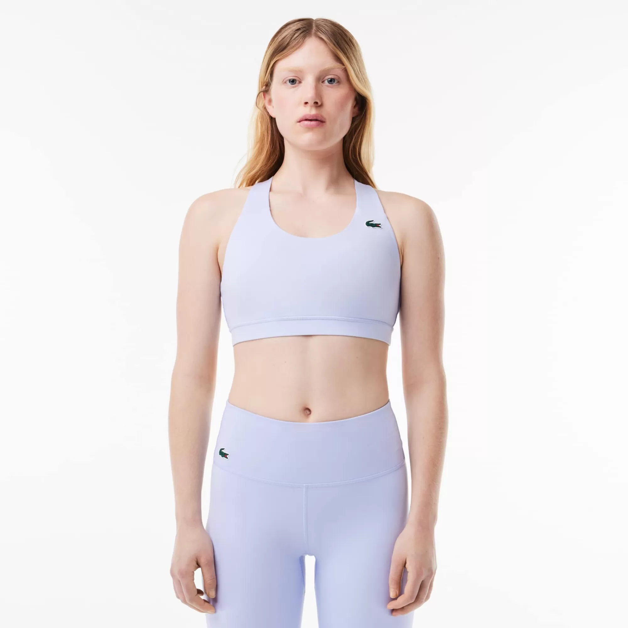 MULHER LACOSTE Ginásio & Treino | Sutiã De Desporto & Leggings^Bralette Desportivo Elástico Respirável