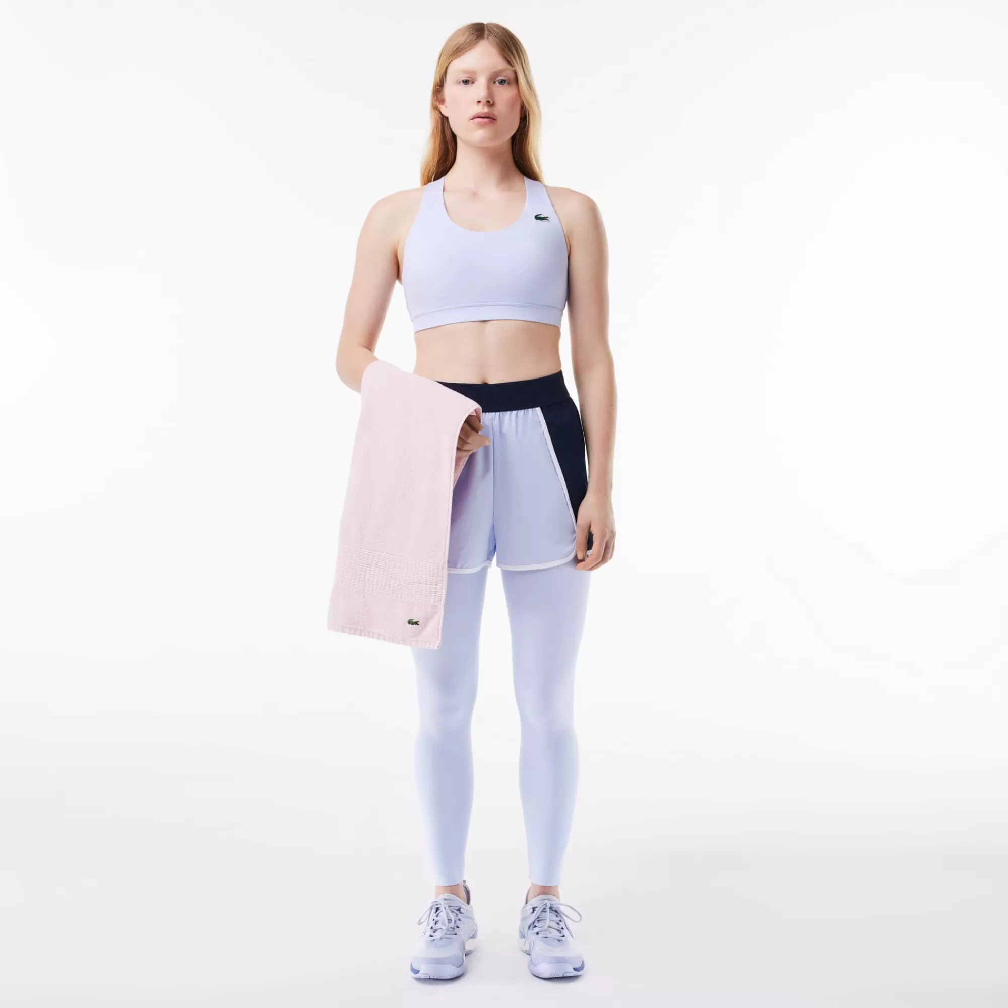 MULHER LACOSTE Ginásio & Treino | Sutiã De Desporto & Leggings^Bralette Desportivo Elástico Respirável