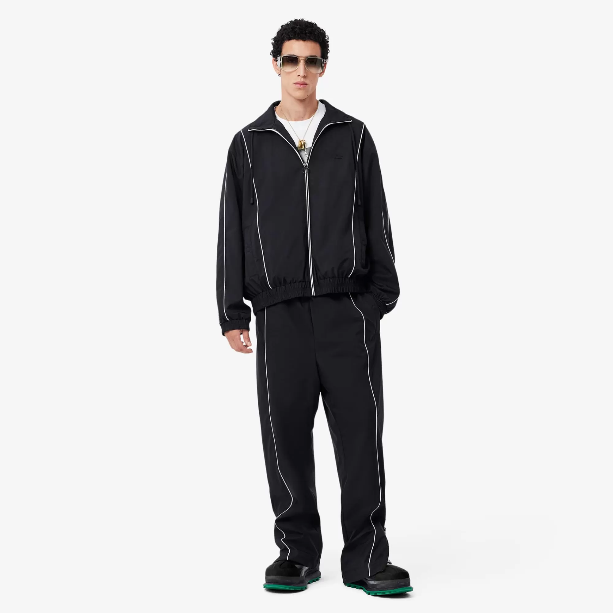 MULHER LACOSTE Calças & Calções | Calças & Calções^Calças de Fato de Treino Oversize FW24 Runway