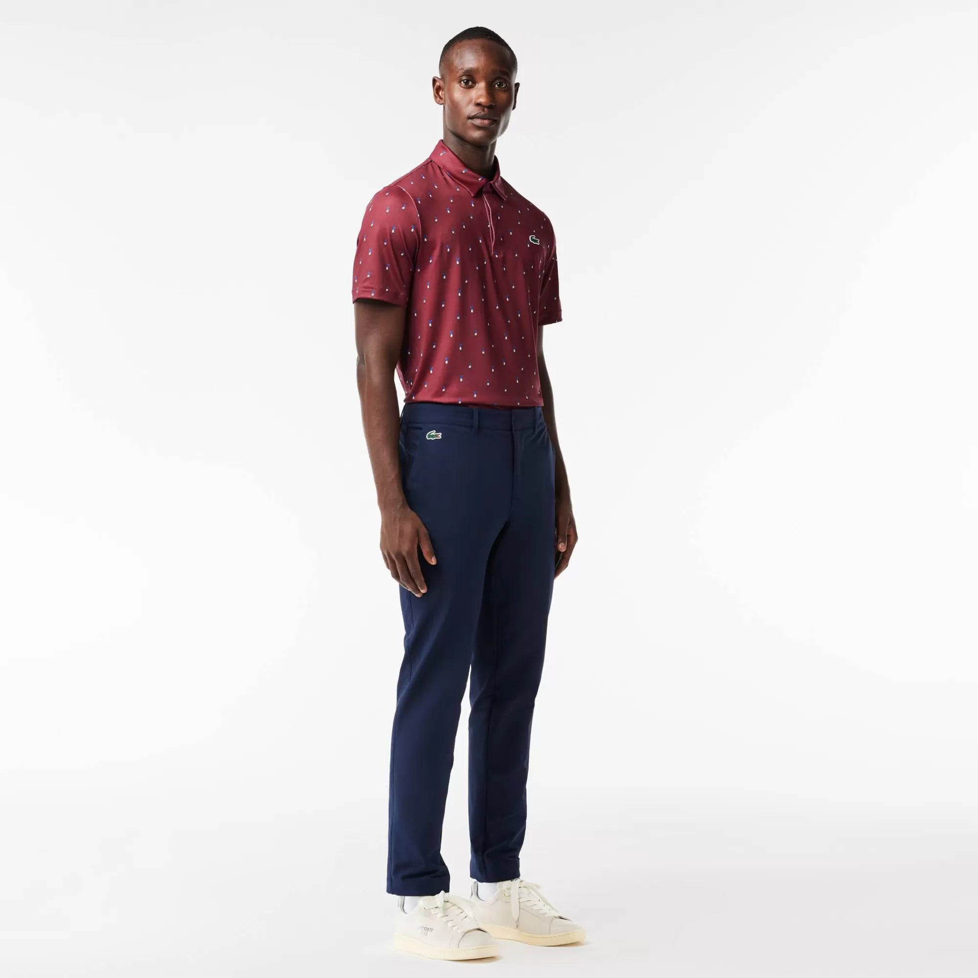 LACOSTE Golfe | Roupa Desportiva^Calças de Golf Térmicas e Impermeáveis Slim Fit