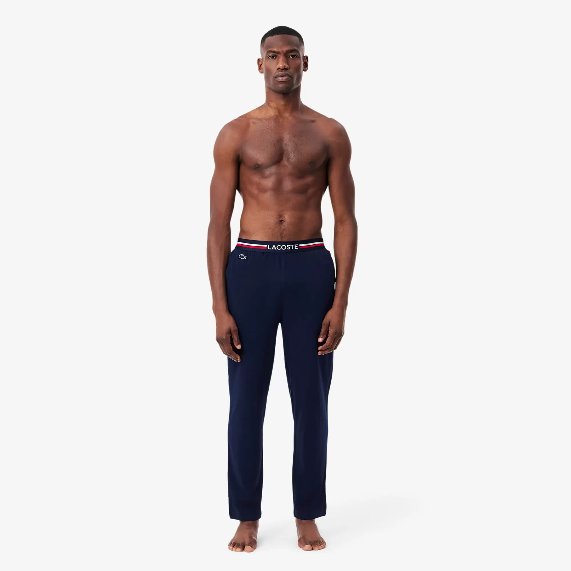 LACOSTE Roupa De Casa | Pijamas^Calças de Pijama com Cintura Tricolor