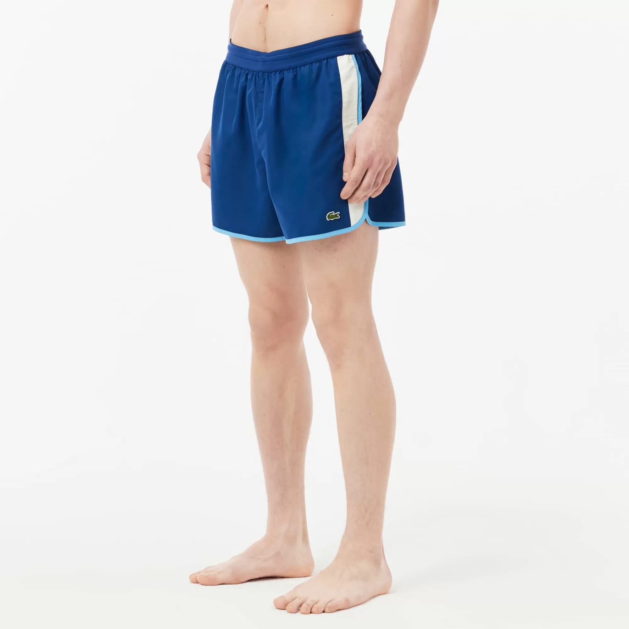 LACOSTE Roupa De Banho^Calções de Banho Colorblock de Comprimento Médio