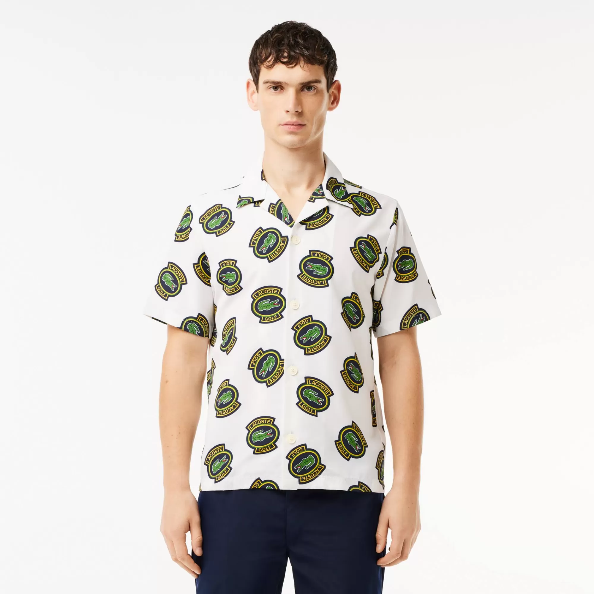 LACOSTE Golfe | Camisas^Camisa de Golf com Proteção UV Regular Hawaii Fit