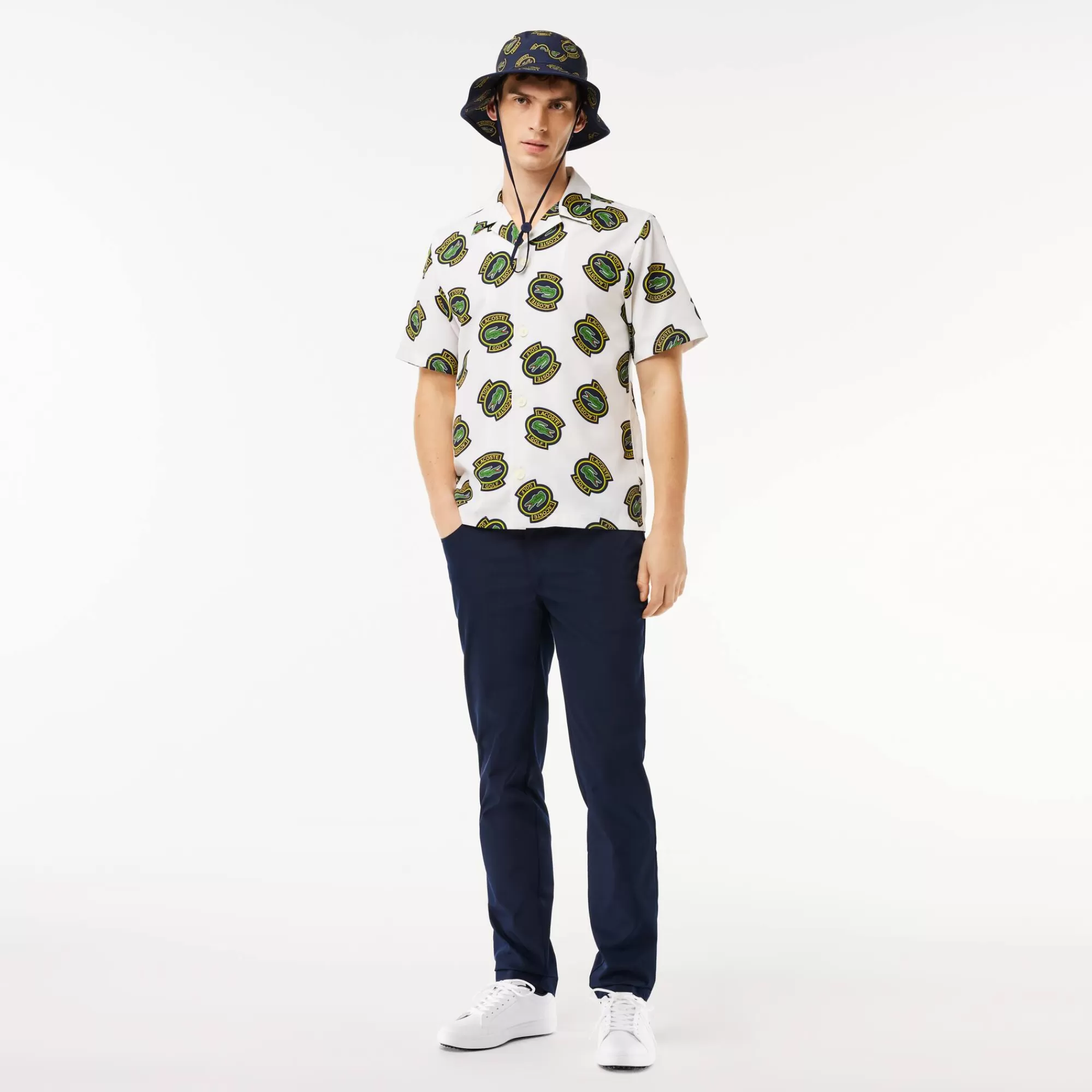 LACOSTE Golfe | Camisas^Camisa de Golf com Proteção UV Regular Hawaii Fit