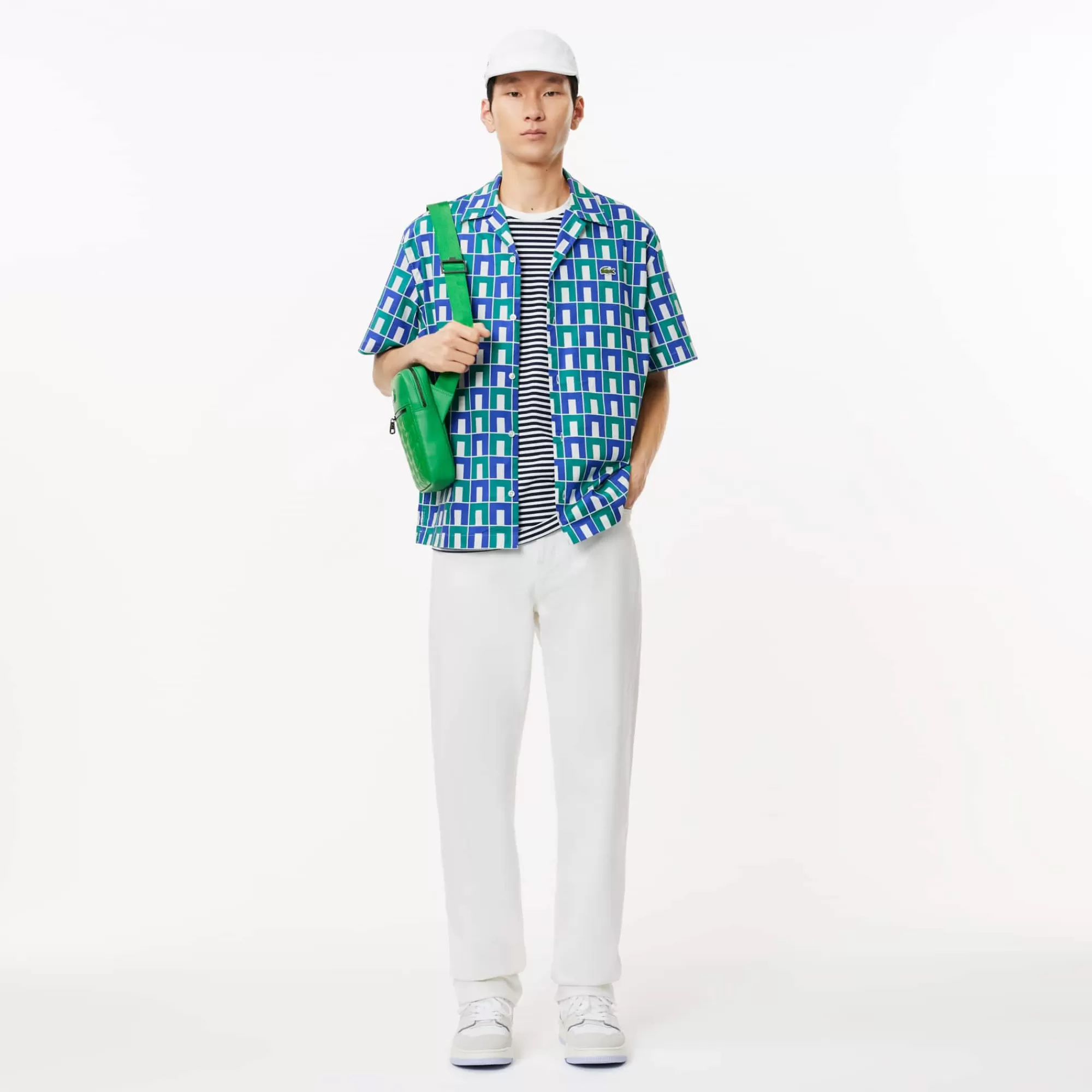 LACOSTE Camisas^Camisa Estampada Relaxed Fit