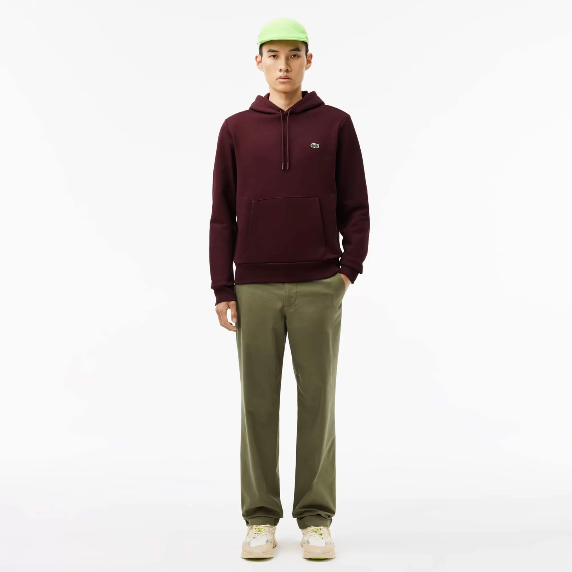 LACOSTE Sweatshirt^Camisola com Capuz em Felpa