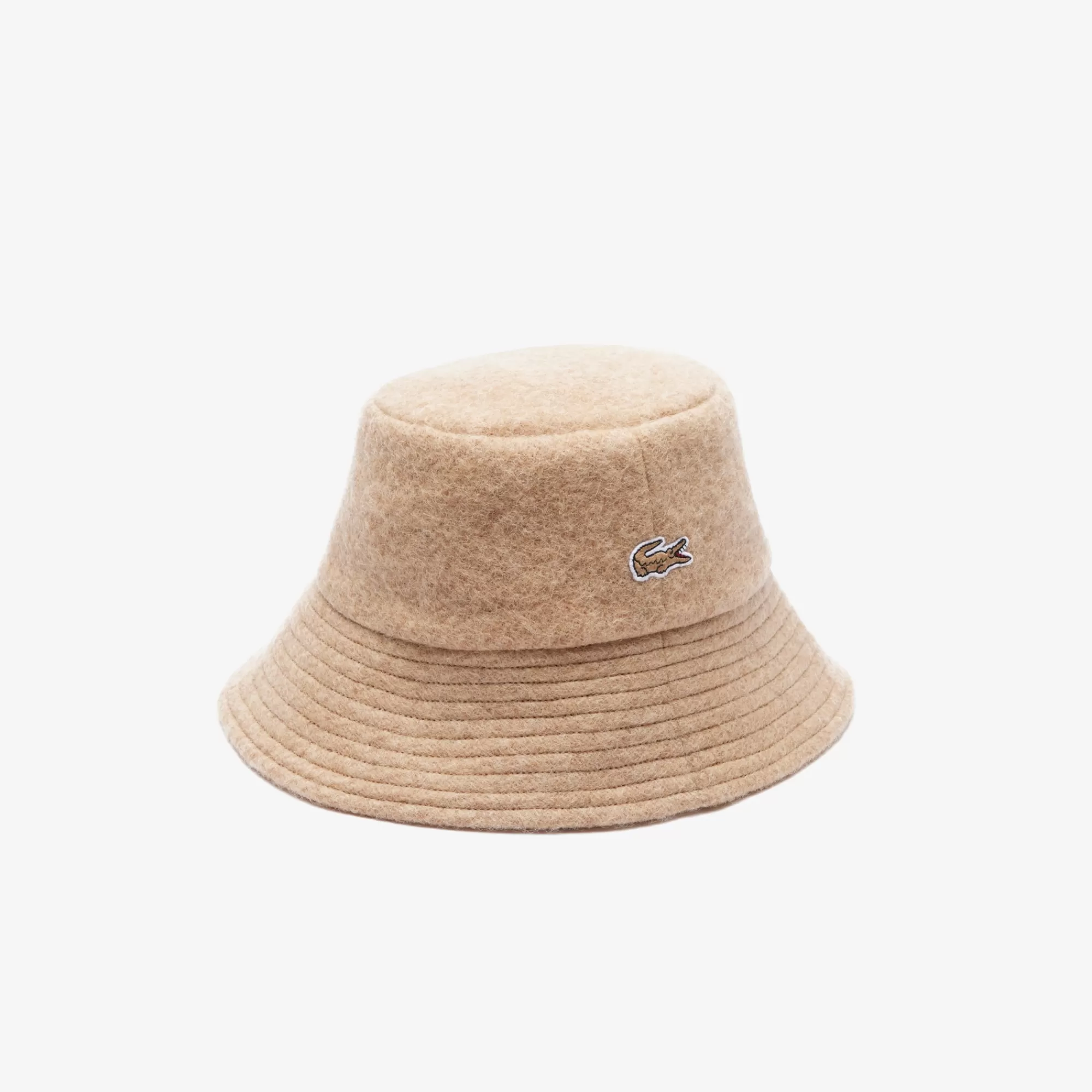 MULHER LACOSTE Luvas & Gorros | Bonés & Chapéus^Chapéu Bucket de Lã Bouclé