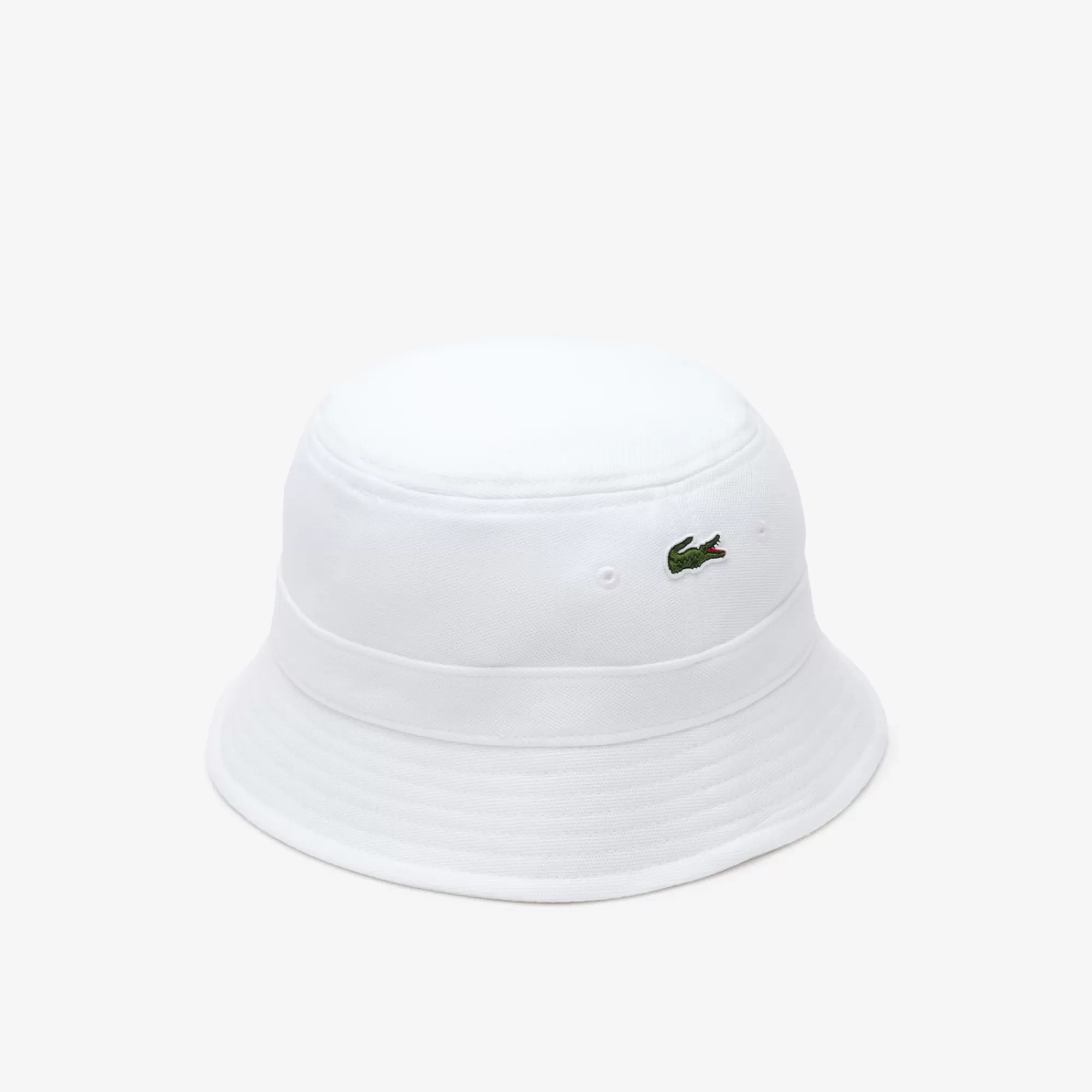 MULHER LACOSTE Luvas & Gorros | Bonés & Chapéus^Chapéu Bucket em Piqué