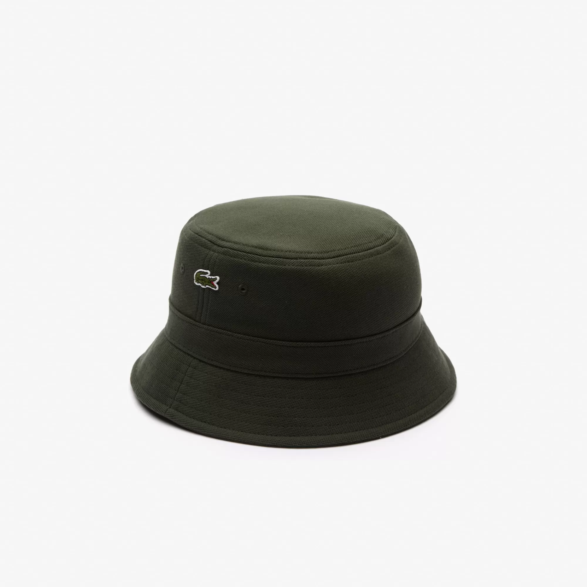 MULHER LACOSTE Luvas & Gorros | Bonés & Chapéus^Chapéu Bucket em Piqué