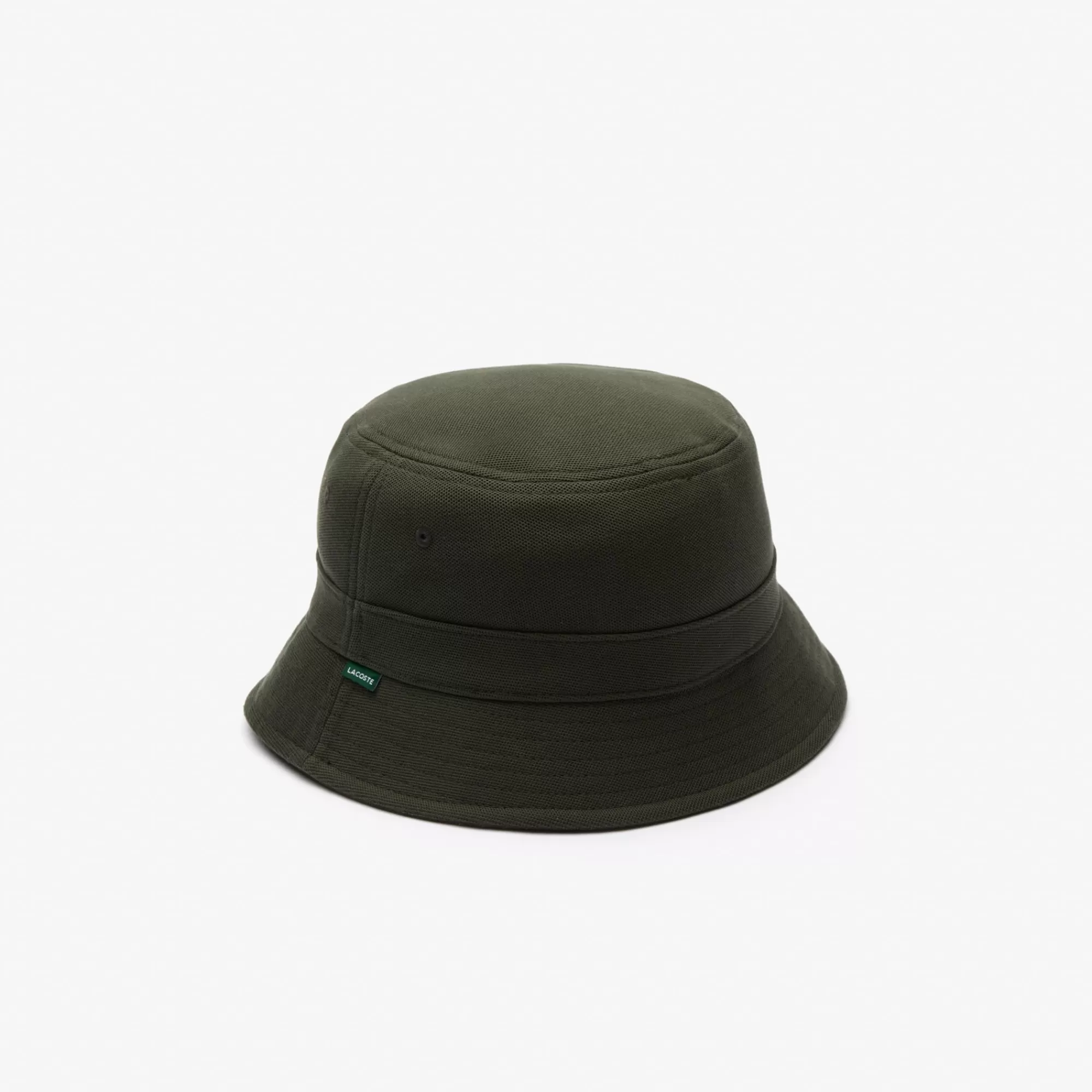 MULHER LACOSTE Luvas & Gorros | Bonés & Chapéus^Chapéu Bucket em Piqué