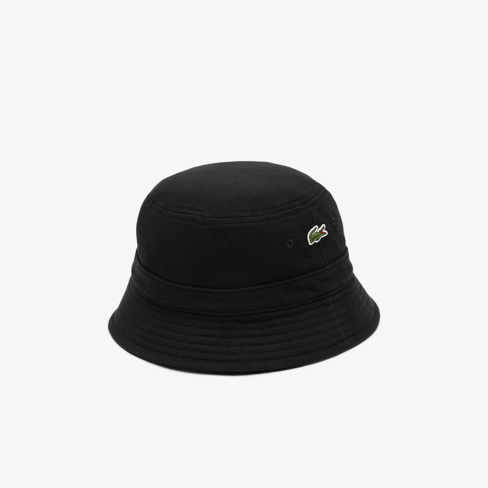 MULHER LACOSTE Luvas & Gorros | Bonés & Chapéus^Chapéu Bucket em Piqué