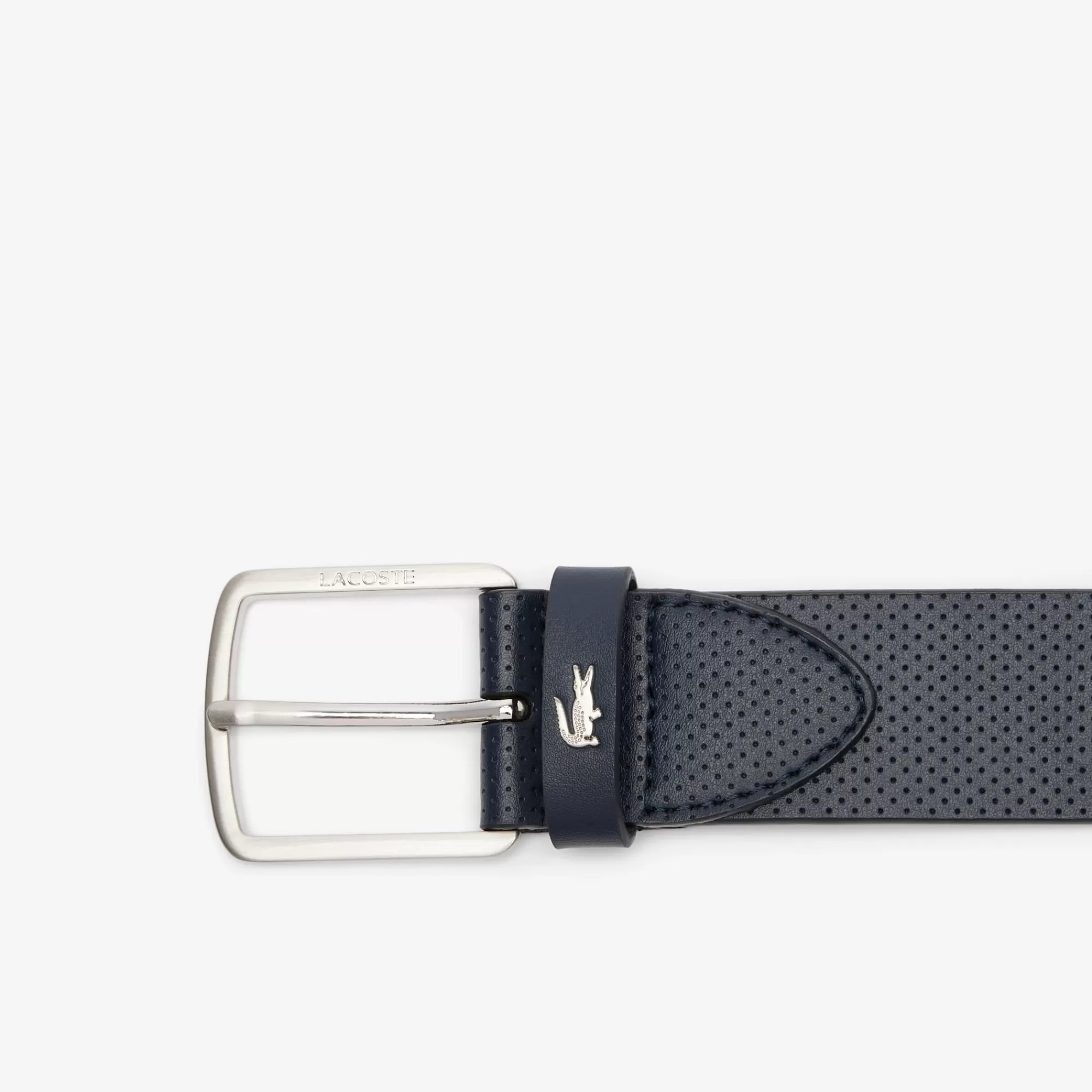 LACOSTE Cintos^Conjunto de oferta de cinto em pele/Porta-cartões