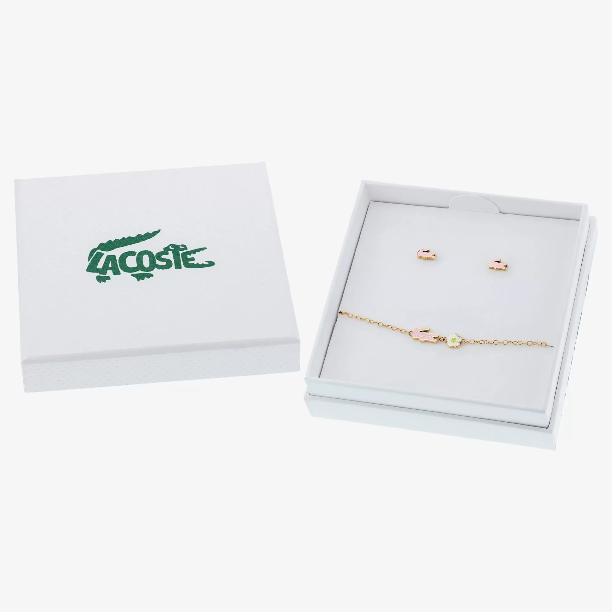 Crianças LACOSTE Acessorios | Acessorios^Conjunto de Oferta para Menina