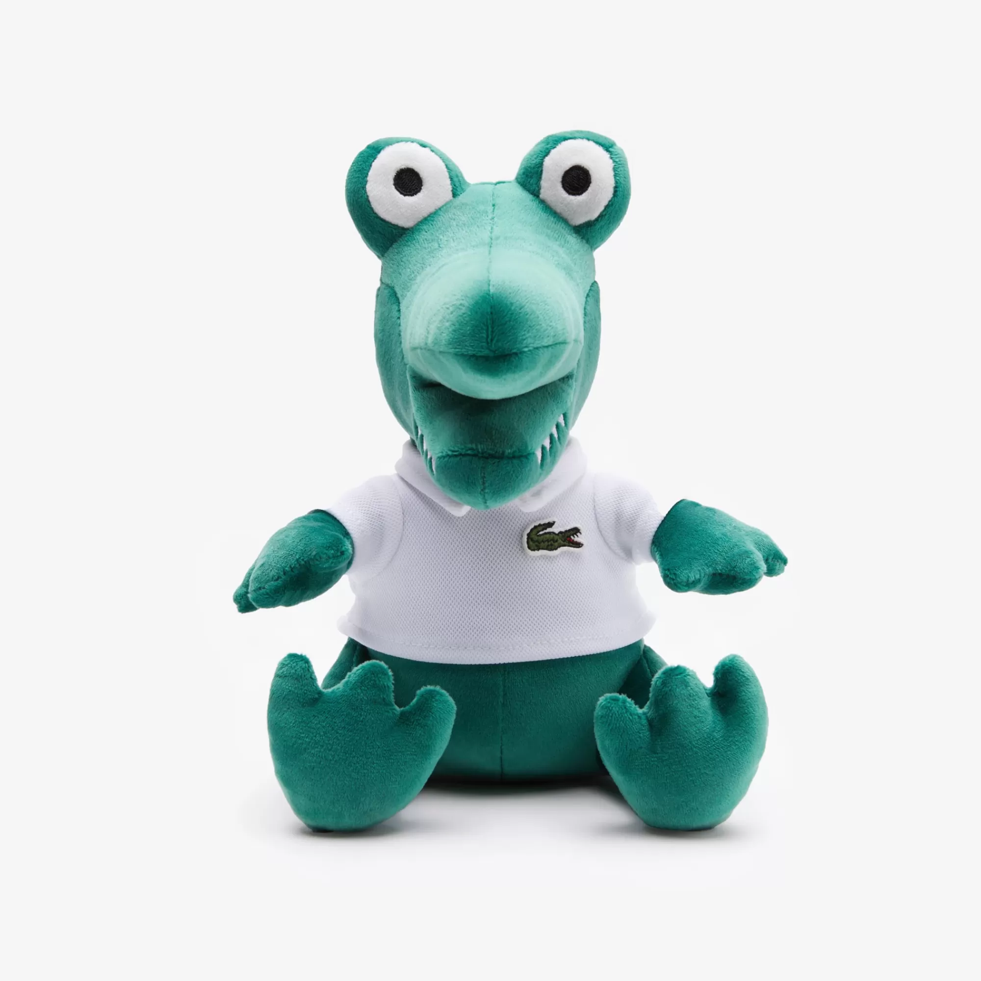 Crianças LACOSTE Acessorios | Acessorios^Crocodilo de Peluche com Polo com Logo