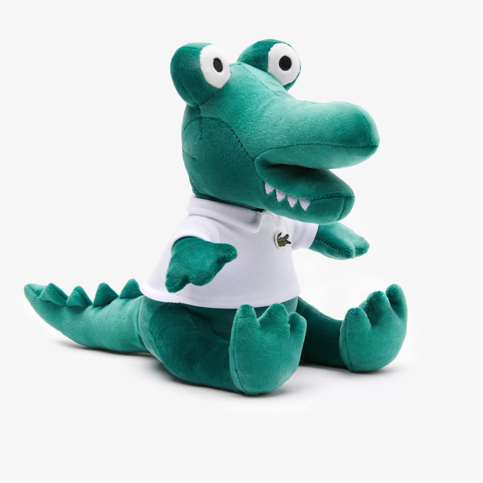 Crianças LACOSTE Acessorios | Acessorios^Crocodilo de Peluche com Polo com Logo