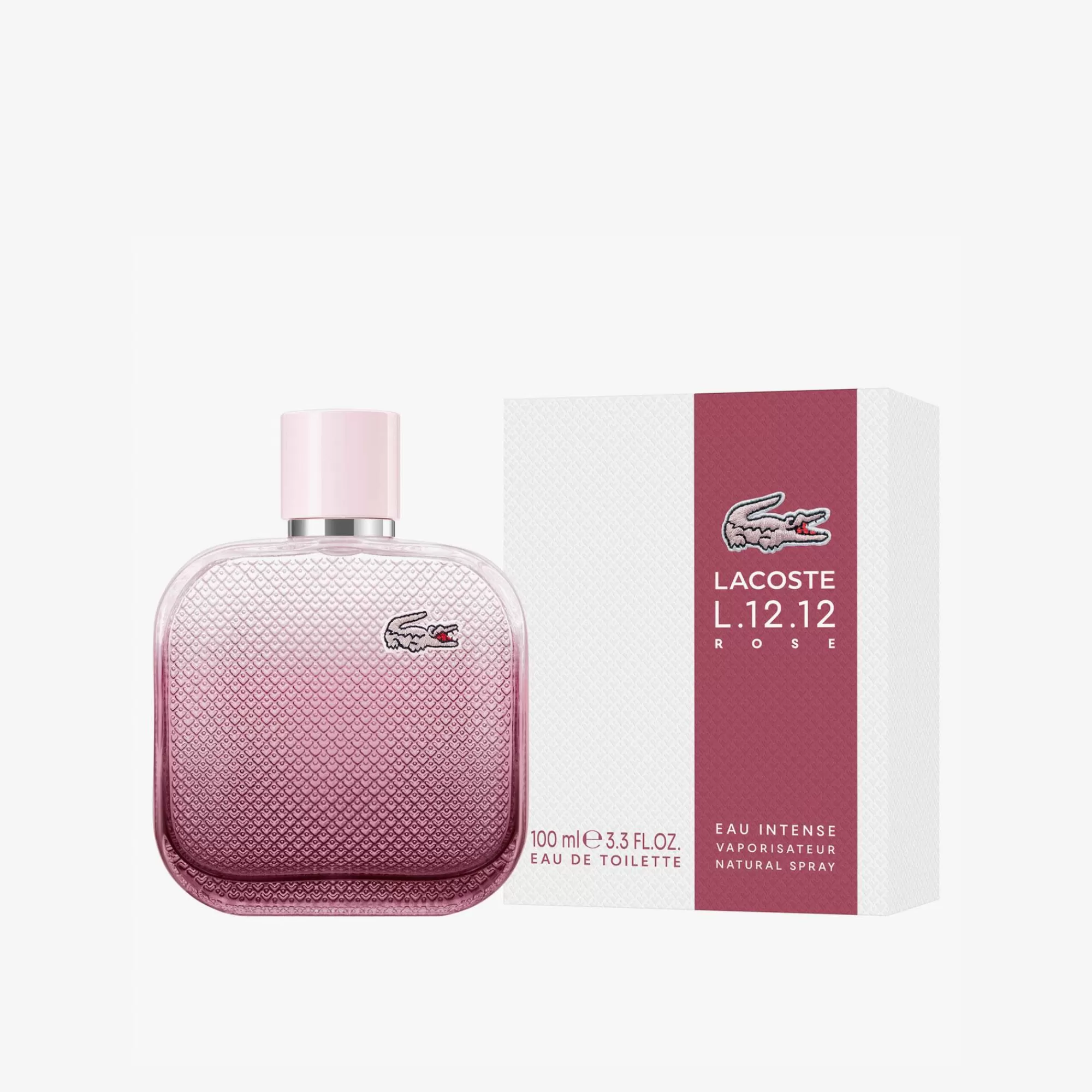 MULHER LACOSTE Fragrâncias | Fragrâncias^Eau Intense L.12.12 Rose 100 ml