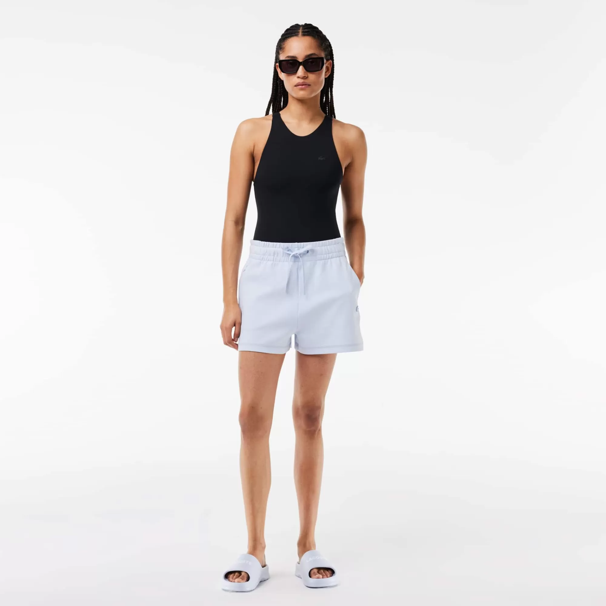 MULHER LACOSTE Roupa De Banho^Fato de banho de poliamida reciclada de peça única para Mulher