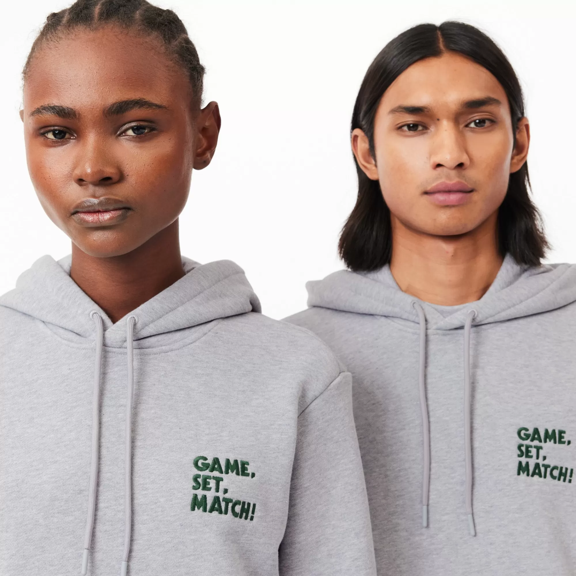 MULHER LACOSTE Sweatshirts | Sweatshirt^Hoodie com Slogan Relaxed Fit