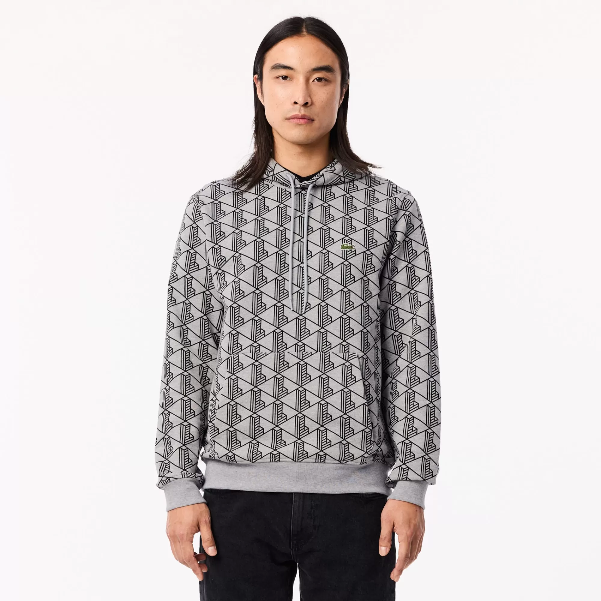 LACOSTE Sweatshirt^Hoodie de Felpa com Monograma