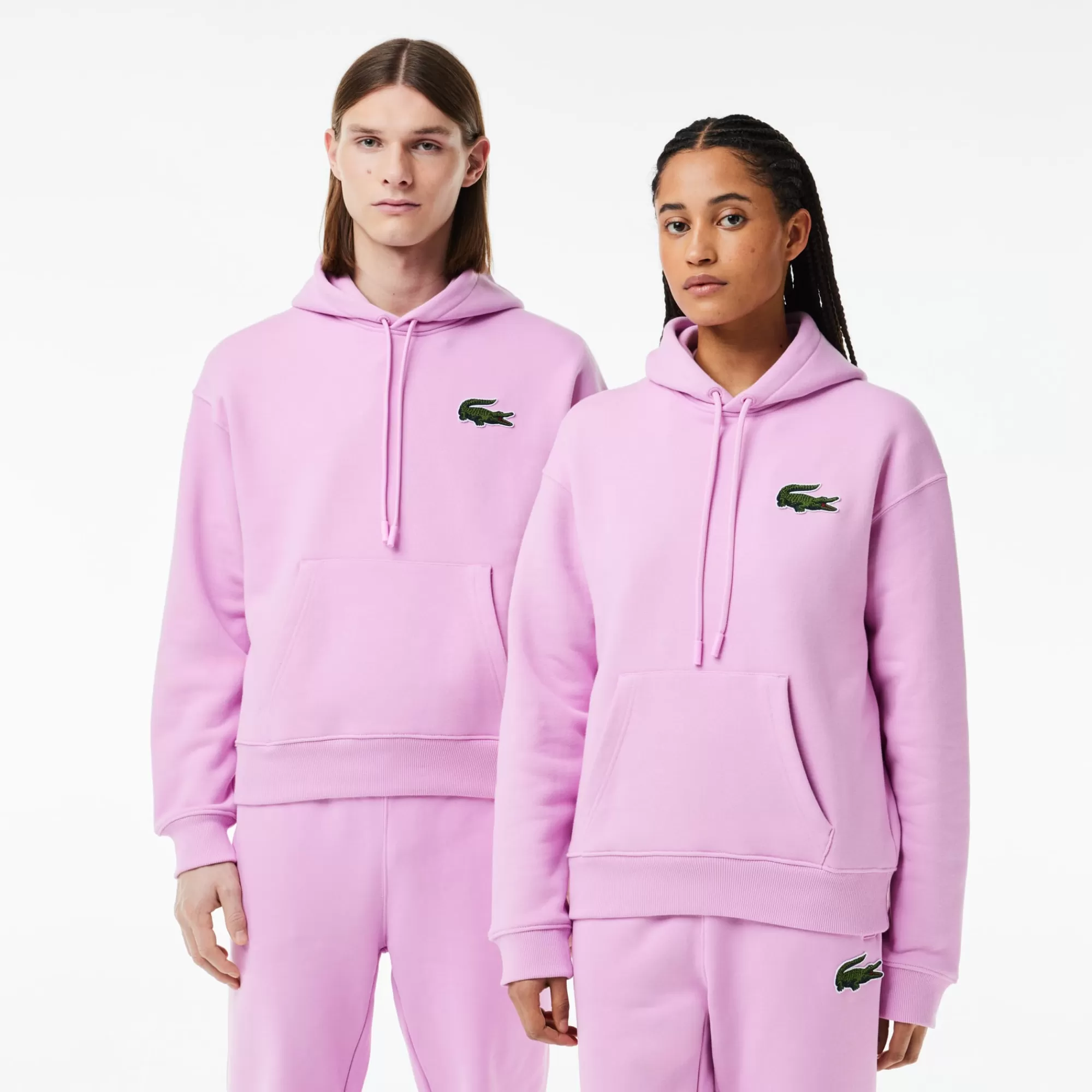 MULHER LACOSTE Sweatshirts | Sweatshirt^Hoodie de Felpa Loose Fit