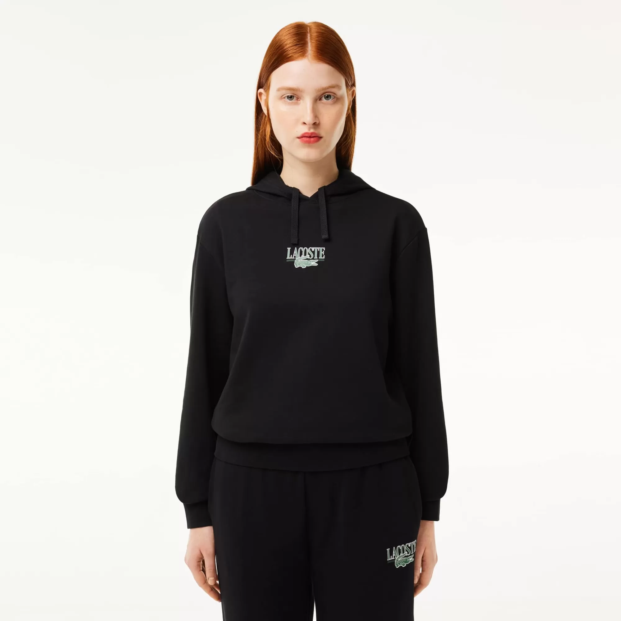 MULHER LACOSTE Sweatshirts^Hoodie de Felpa Relaxed Fit