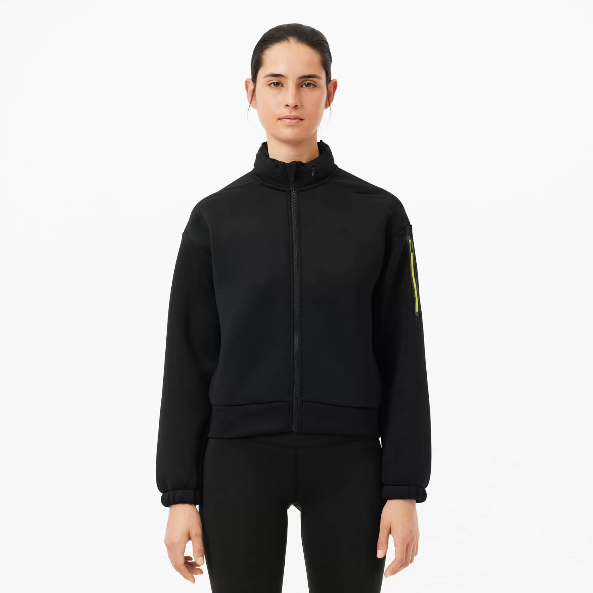 MULHER LACOSTE Ginásio & Treino | Roupa Deportiva Mulher^Hoodie Desportivo Amovível