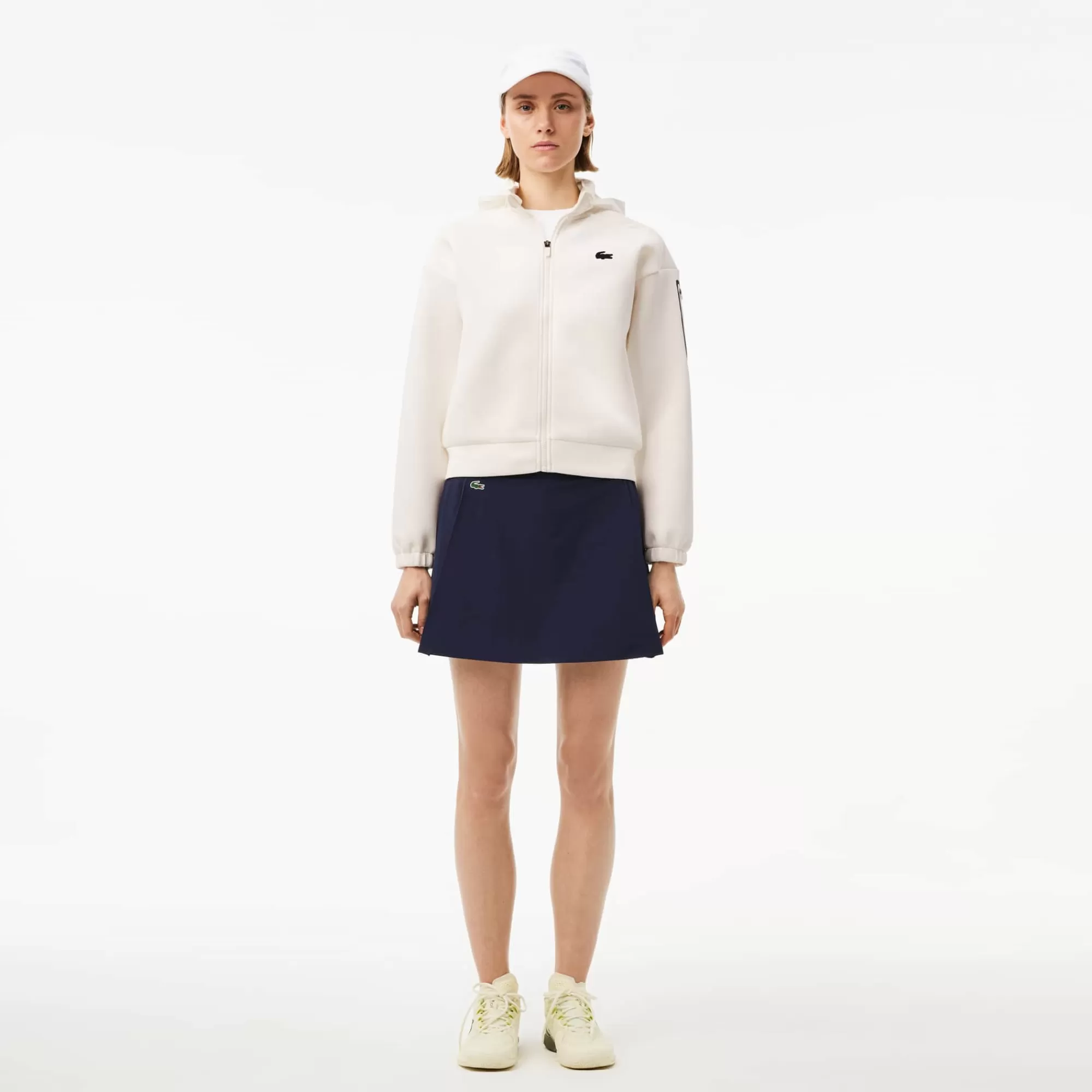 MULHER LACOSTE Ginásio & Treino | Roupa Deportiva Mulher^Hoodie Desportivo Amovível