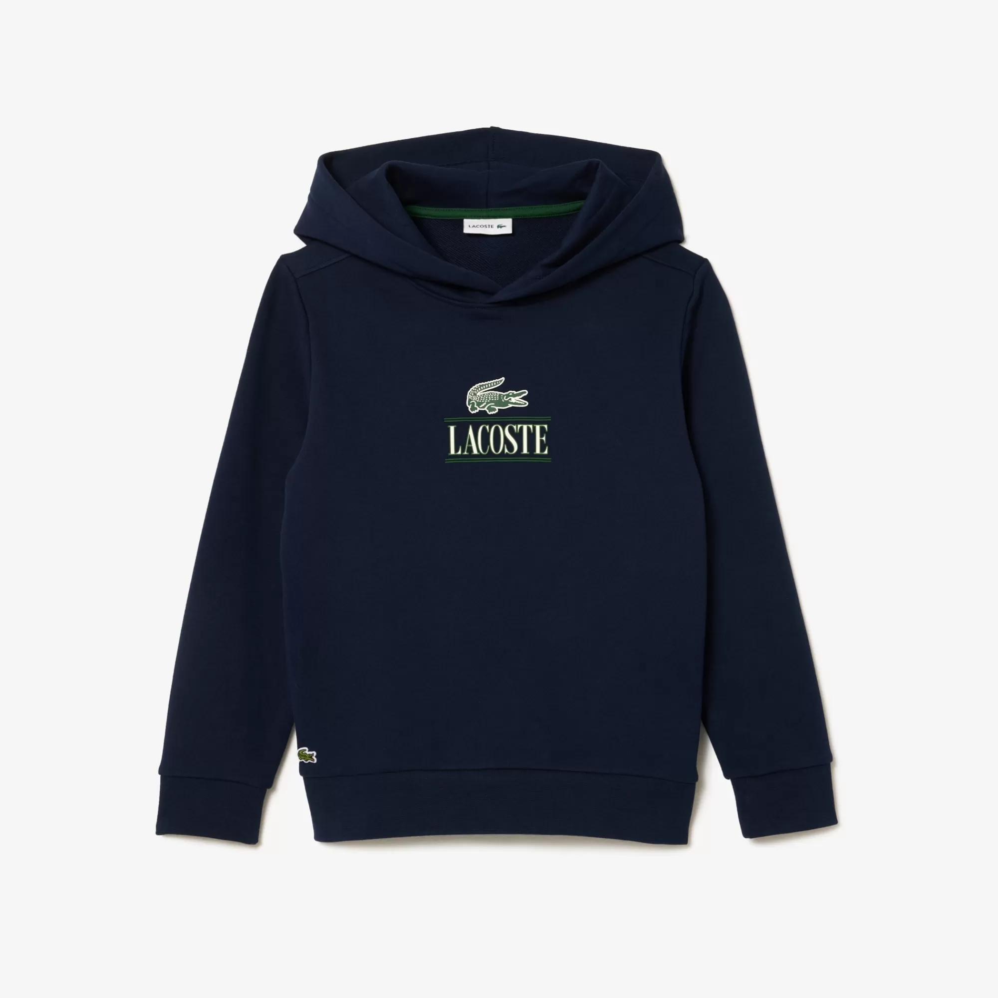 Crianças LACOSTE Moda Menina | Moda Menino^Hoodie em Felpa