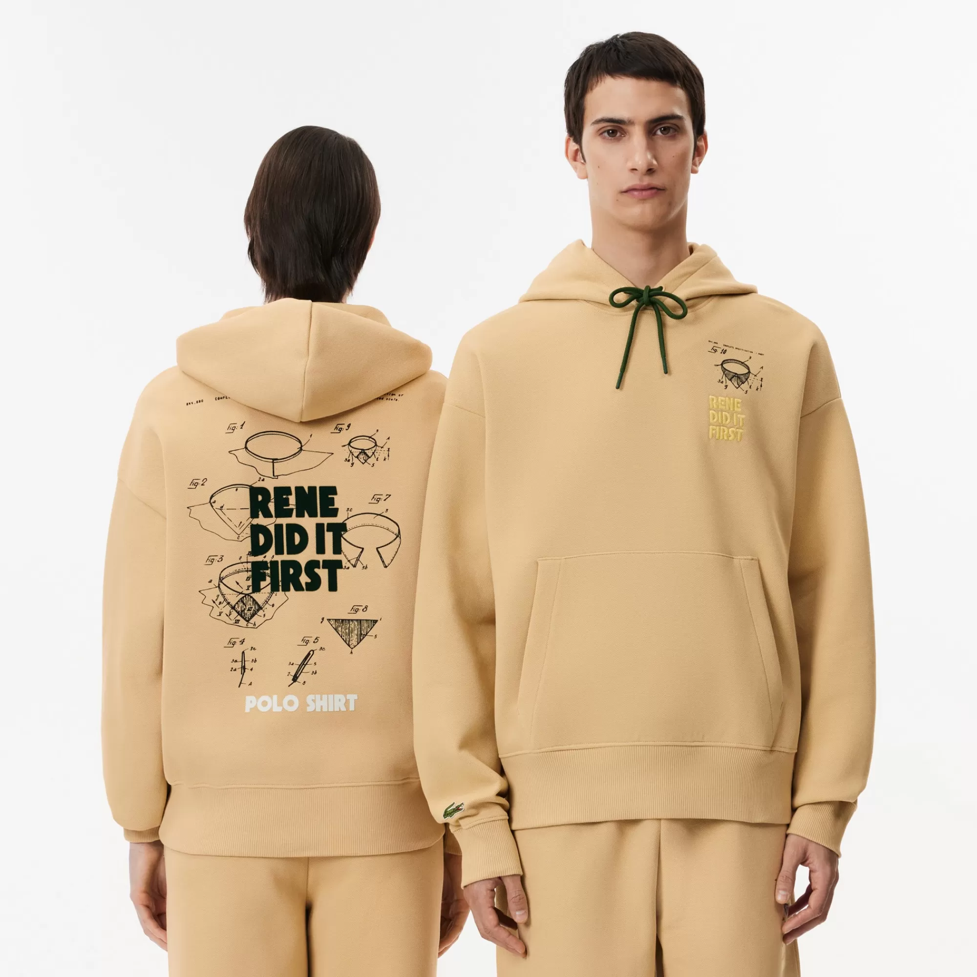 MULHER LACOSTE Fatos De Treino | Sweatshirts^Hoodie Piqué Relaxed Fit