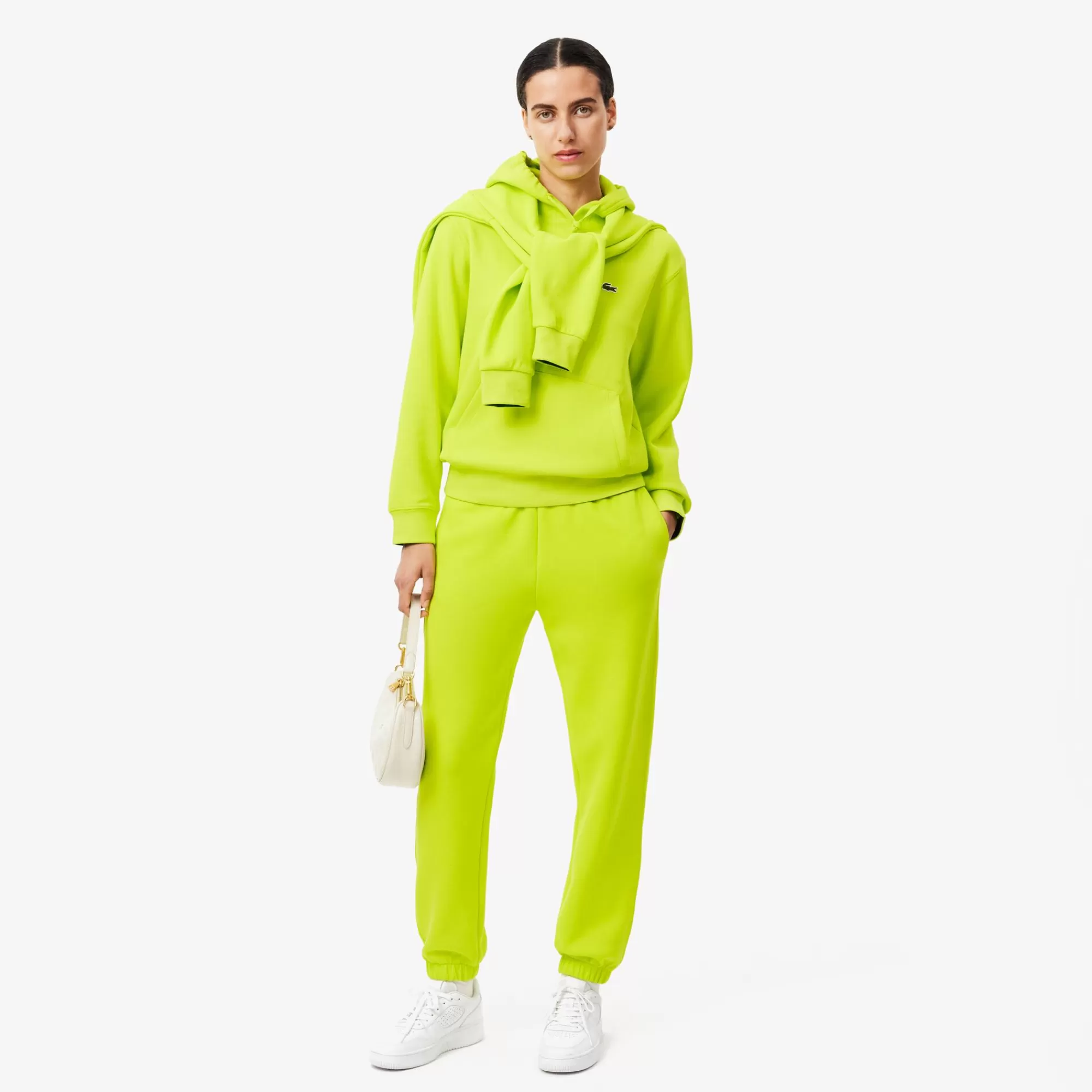 MULHER LACOSTE Sweatshirts^Hoodie Piqué Relaxed Fit