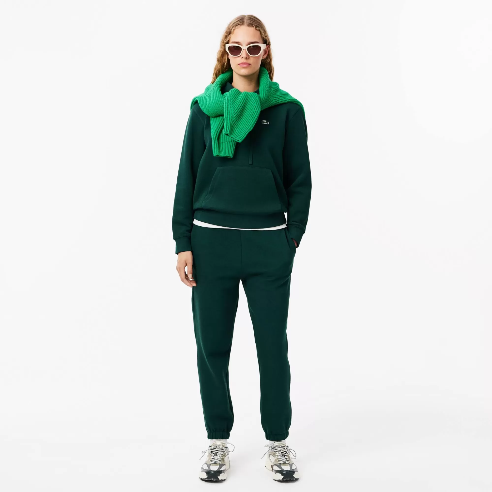 MULHER LACOSTE Sweatshirts^Hoodie Piqué Relaxed Fit