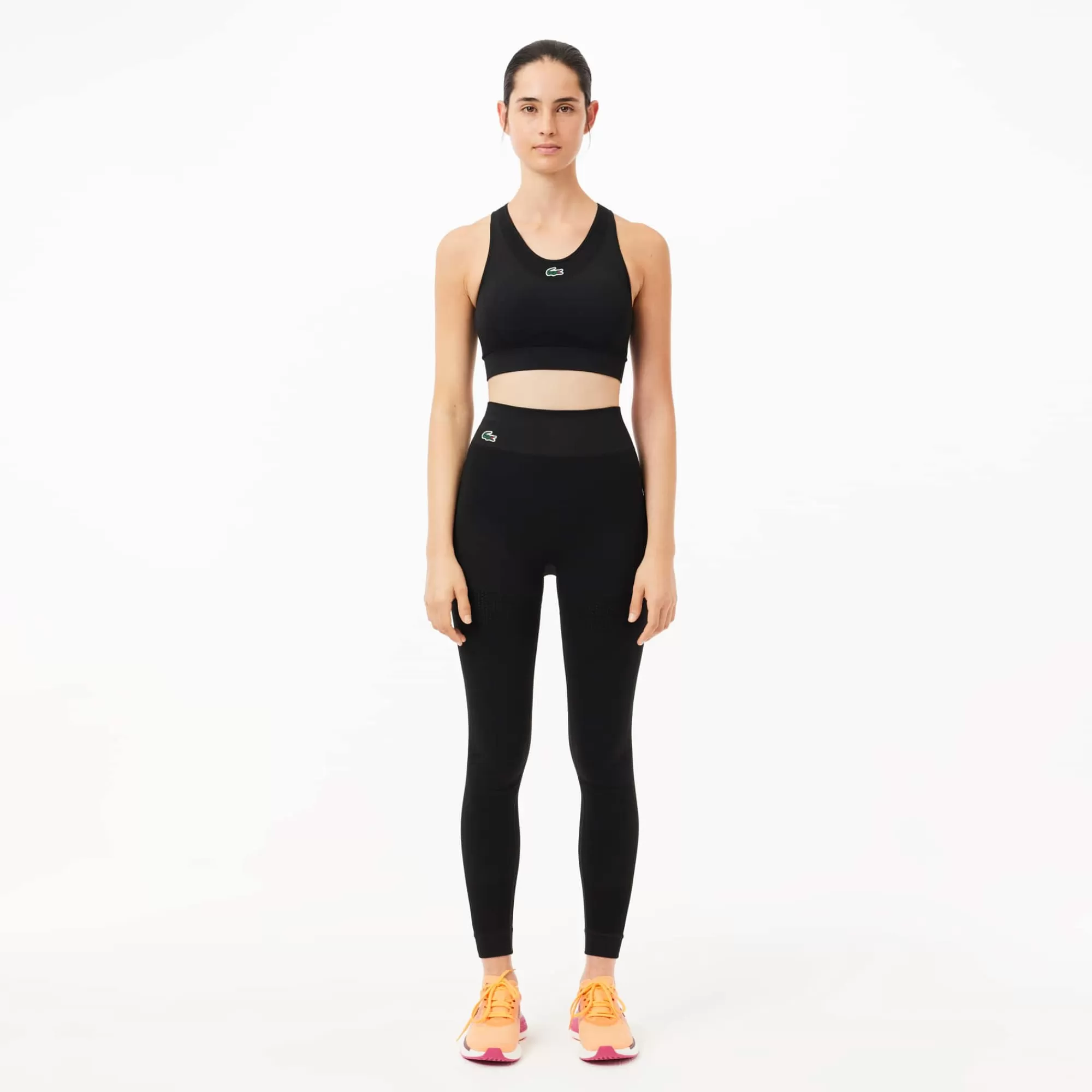 MULHER LACOSTE Ginásio & Treino | Roupa Deportiva Mulher^Leggings Desportivas Absorventes sem Costuras