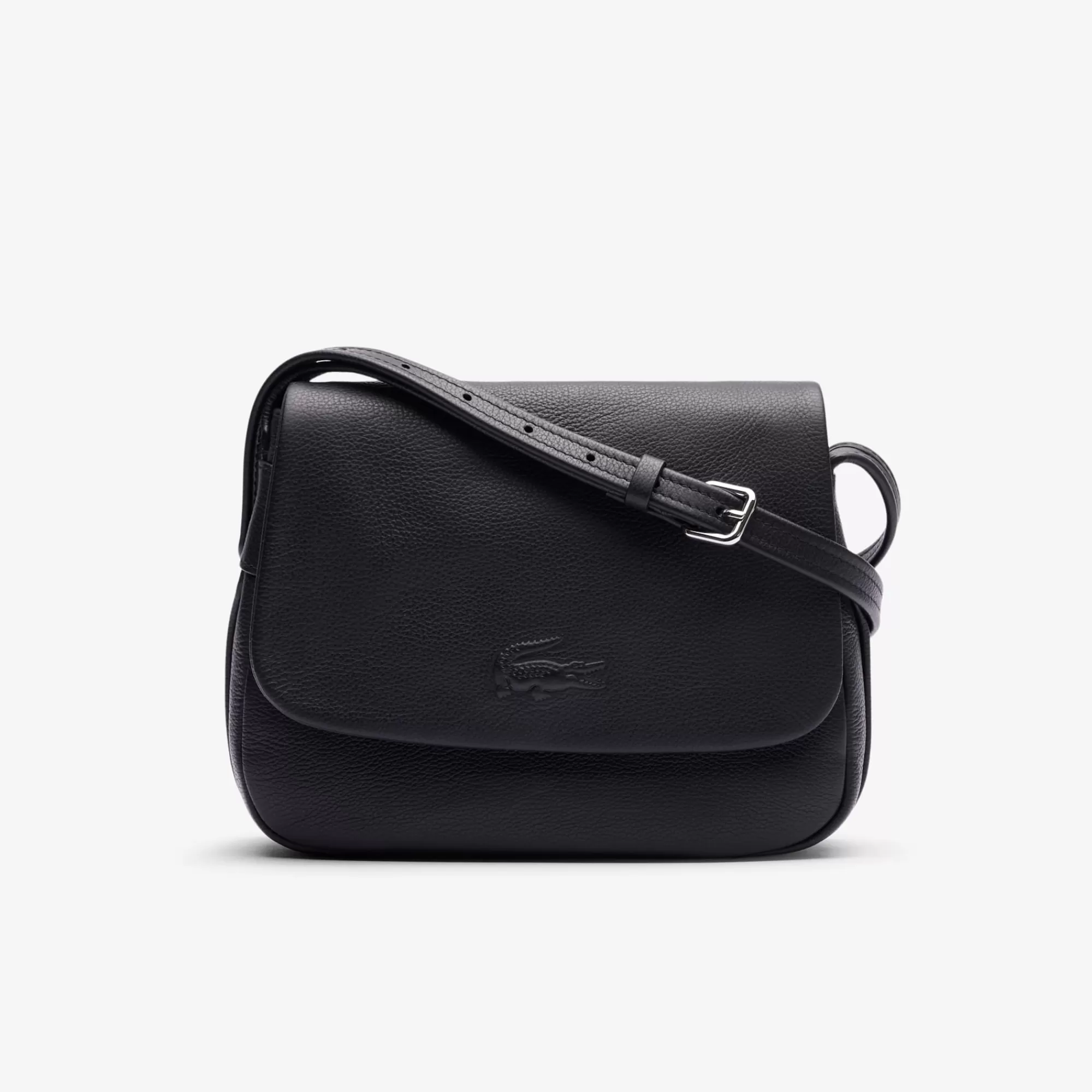 MULHER LACOSTE Cross Body | Malas^Mala City Court de Pele Granulada com Fecho de Aba
