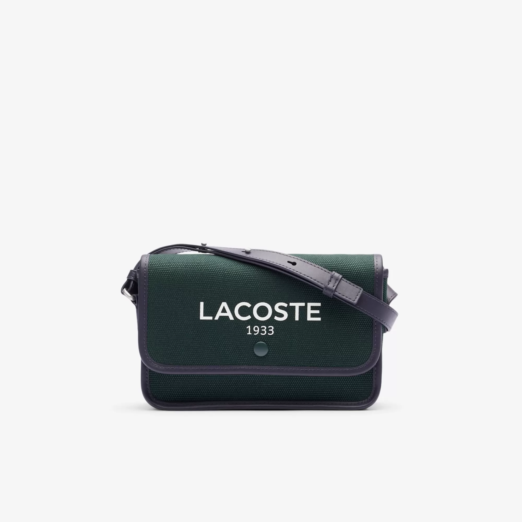 MULHER LACOSTE Cross Body | Malas^Mala Heritage em Tela com Fecho de Aba