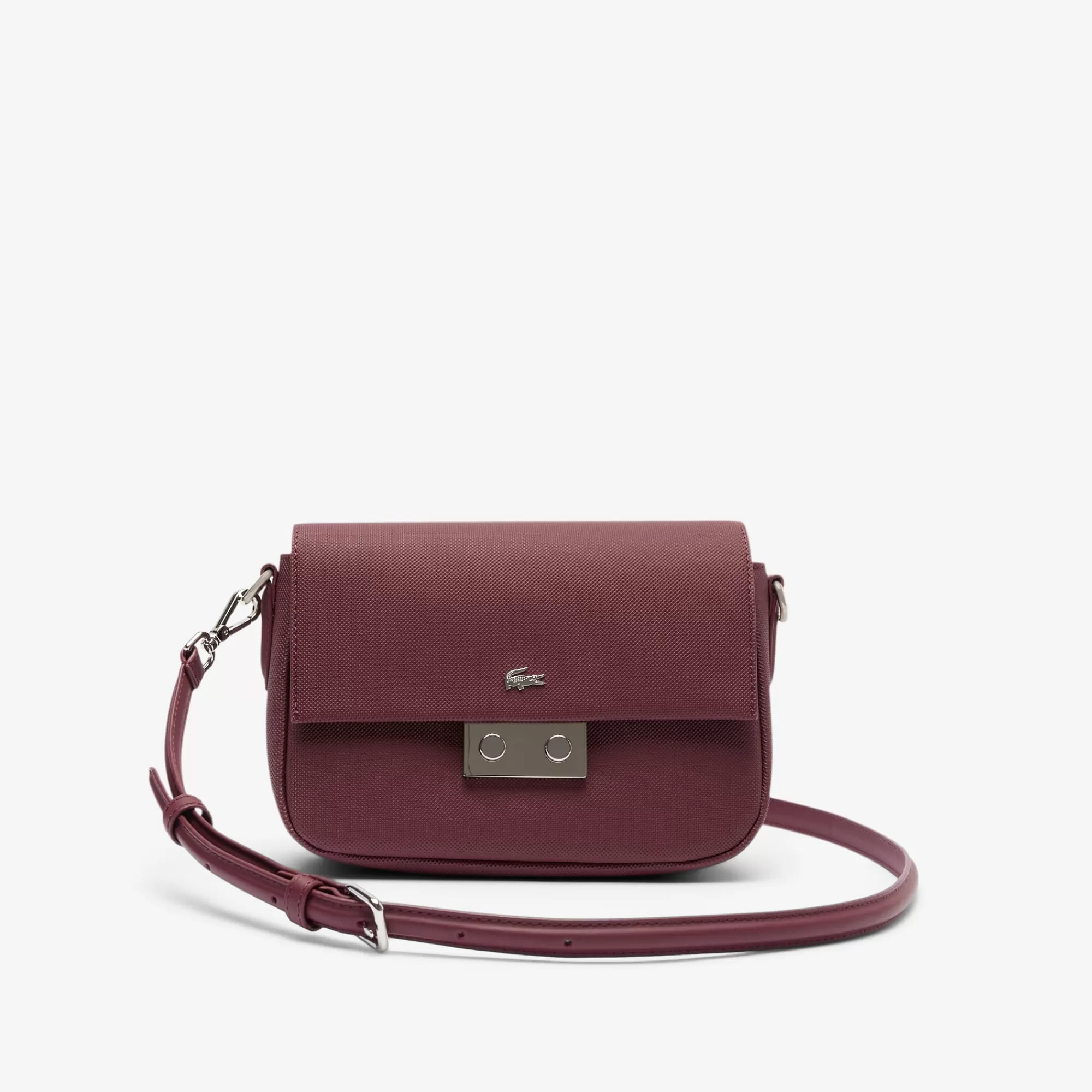 MULHER LACOSTE Cross Body | Malas^Mala Messenger Daily City com Fecho de Aba